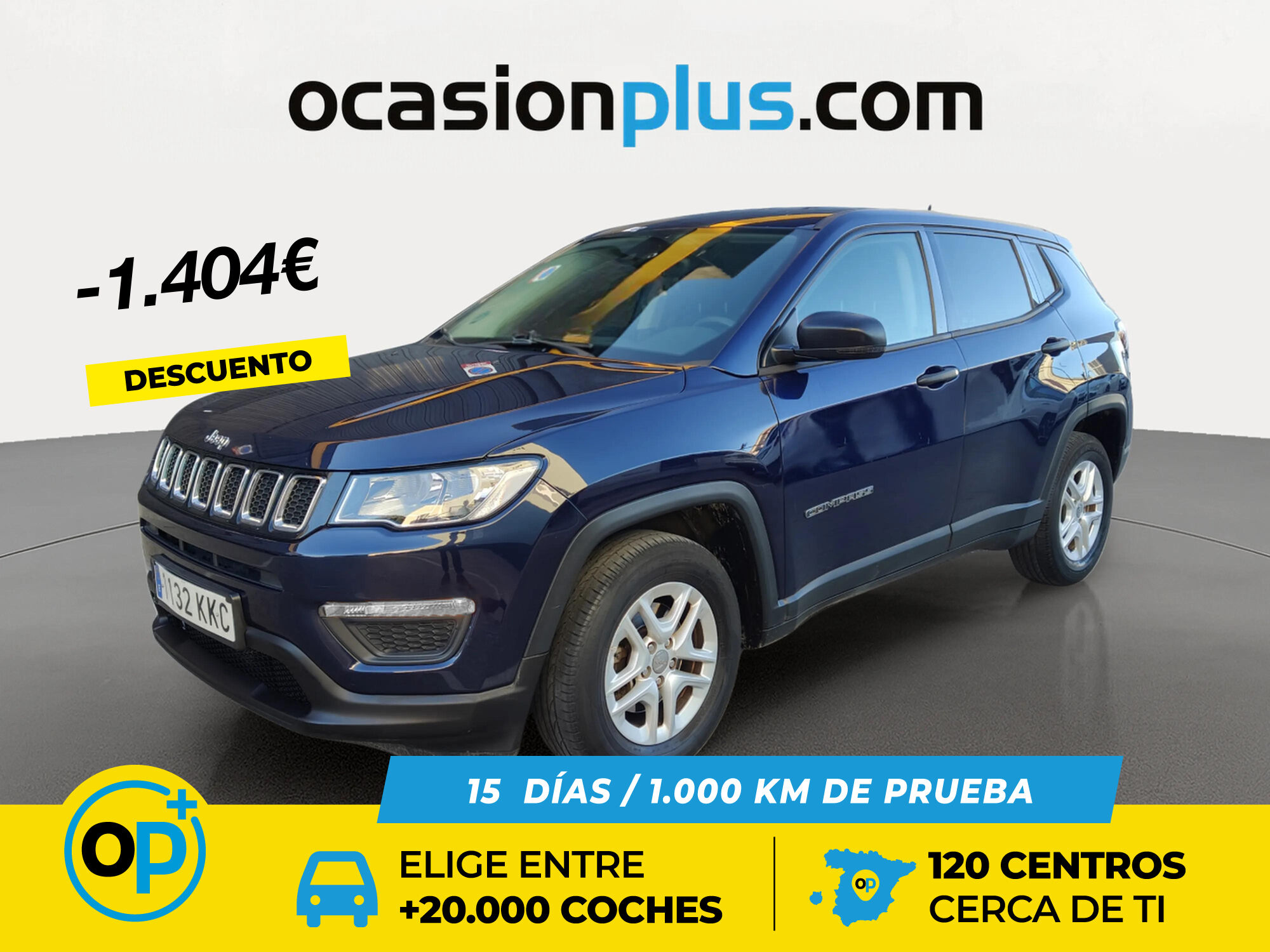 JEEP Compass (1.4 Multiair Sport 4x2 103 kW (140 CV)) en Madrid