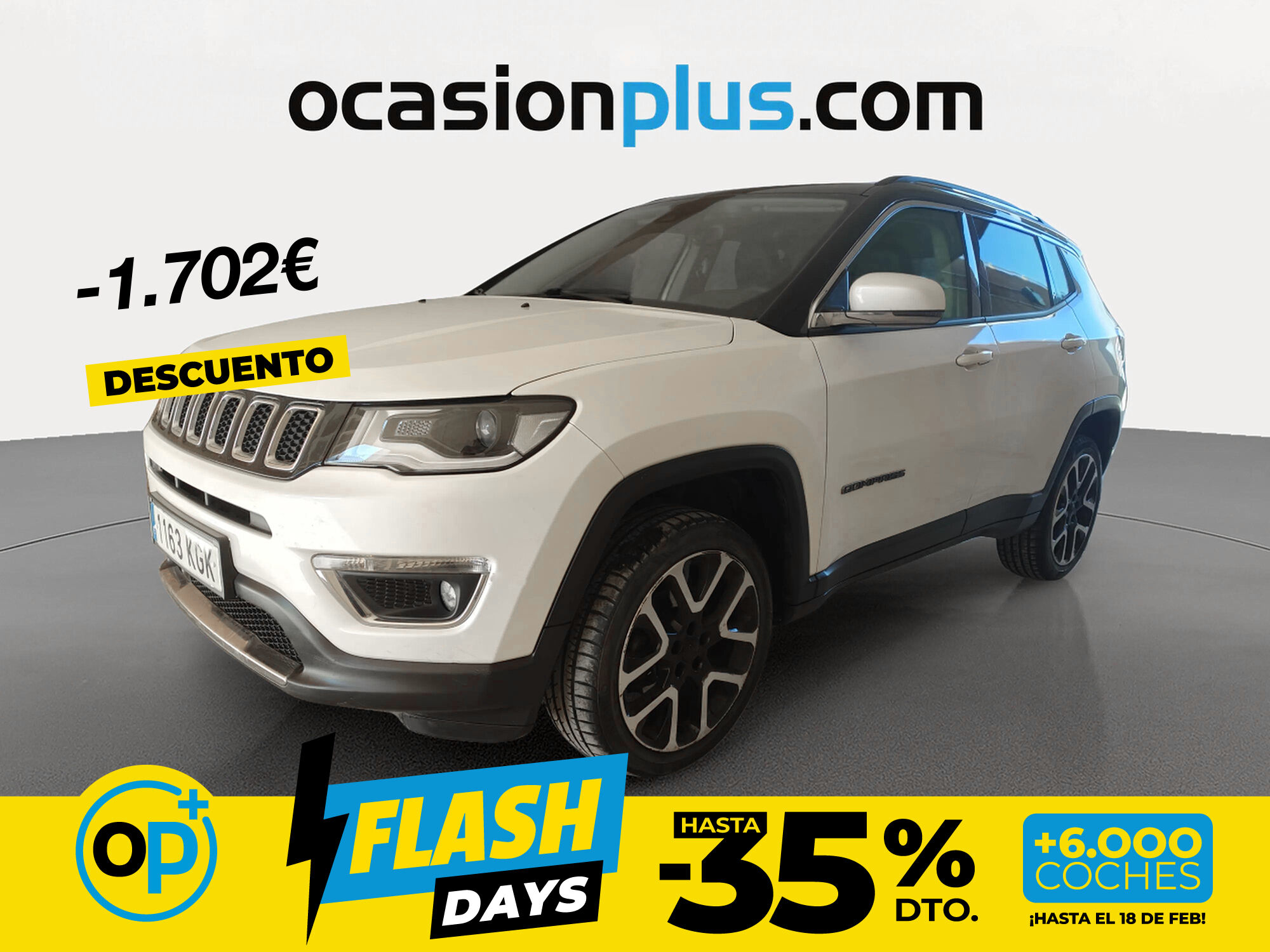 Foto del JEEP Compass 2.0 Mjt Limited 4x4 AD Aut. 103kW