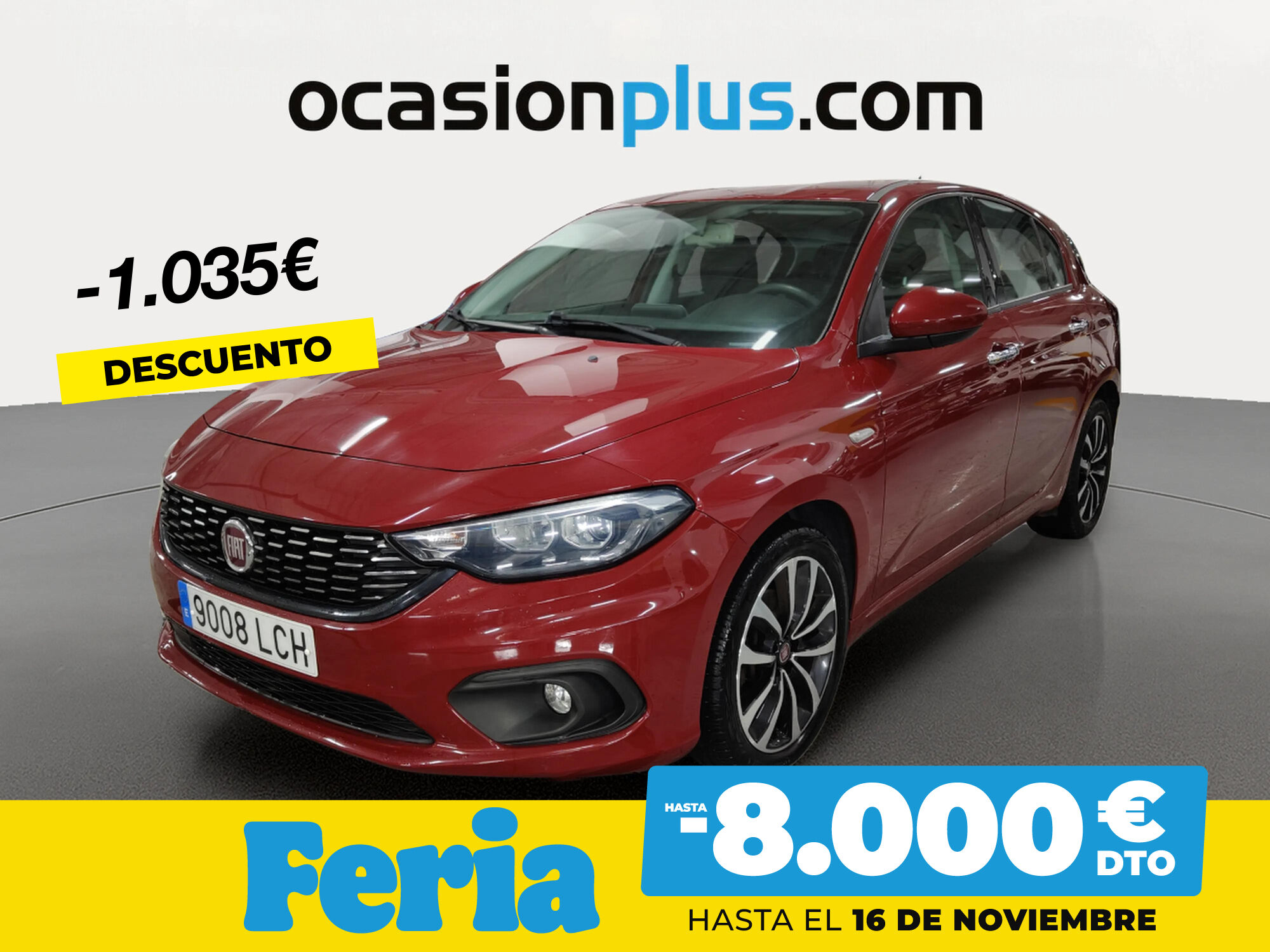 FIAT Tipo (1.4 16v Lounge 70 kW (95 CV)) en Madrid