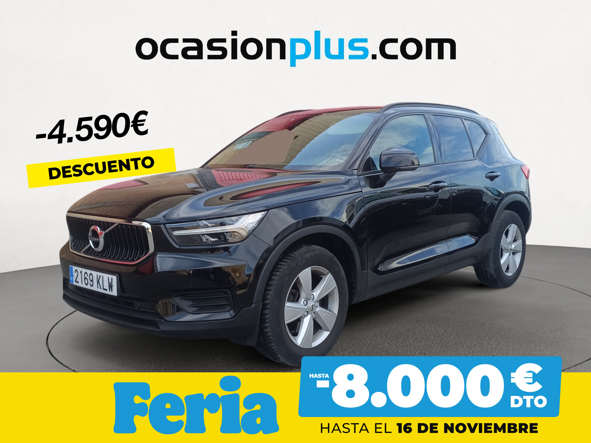 VOLVO XC40 (T4 Auto 140 kW (190 CV)) en Madrid