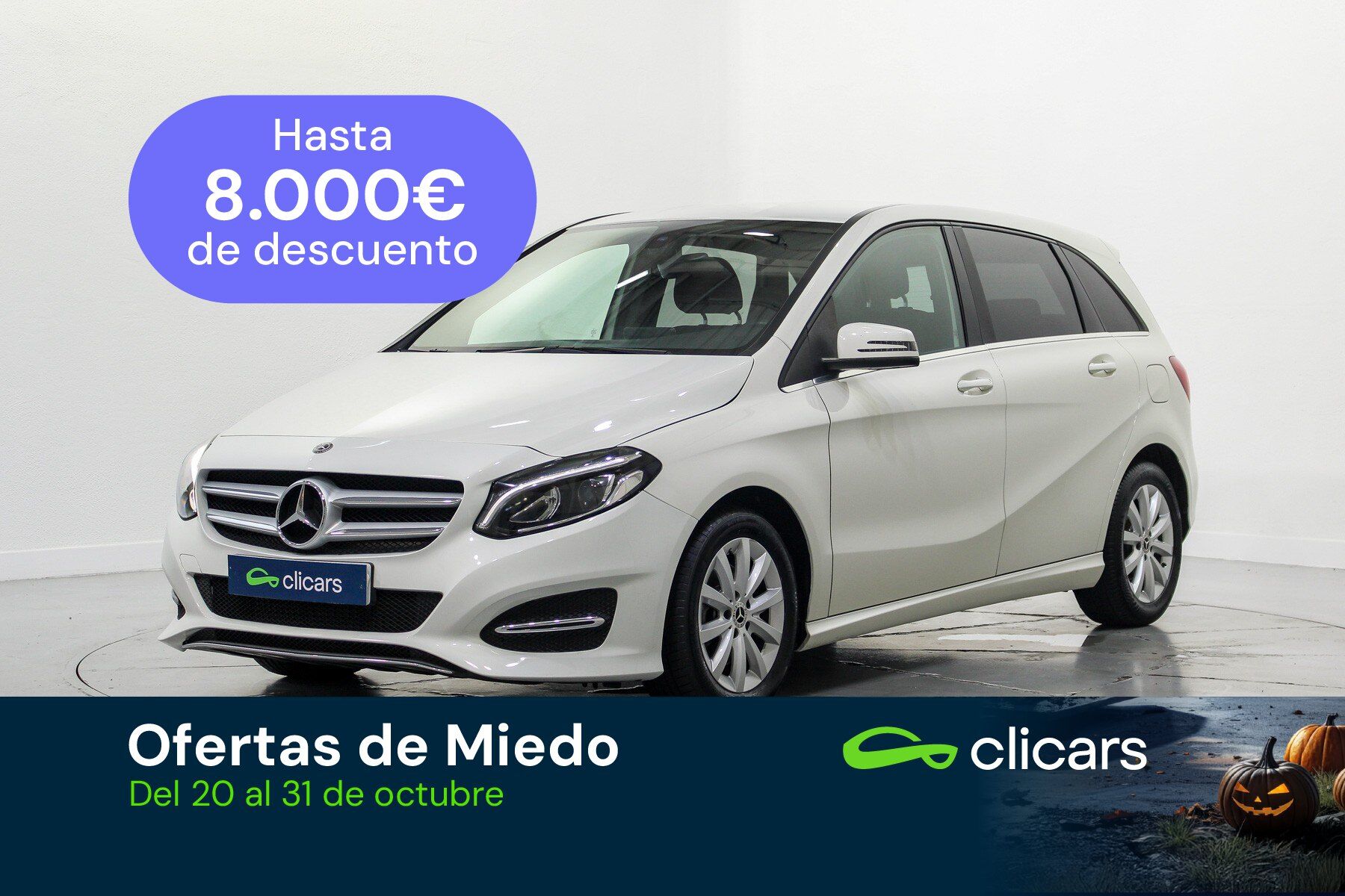 MERCEDES Clase B (B 200d 7G-DCT) en Madrid