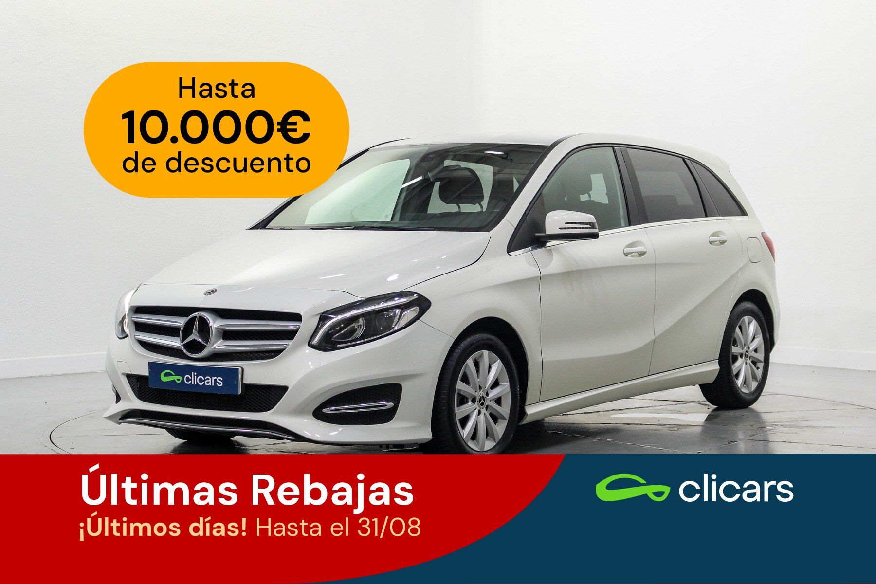 MERCEDES Clase B (B 200d 7G-DCT) en Madrid