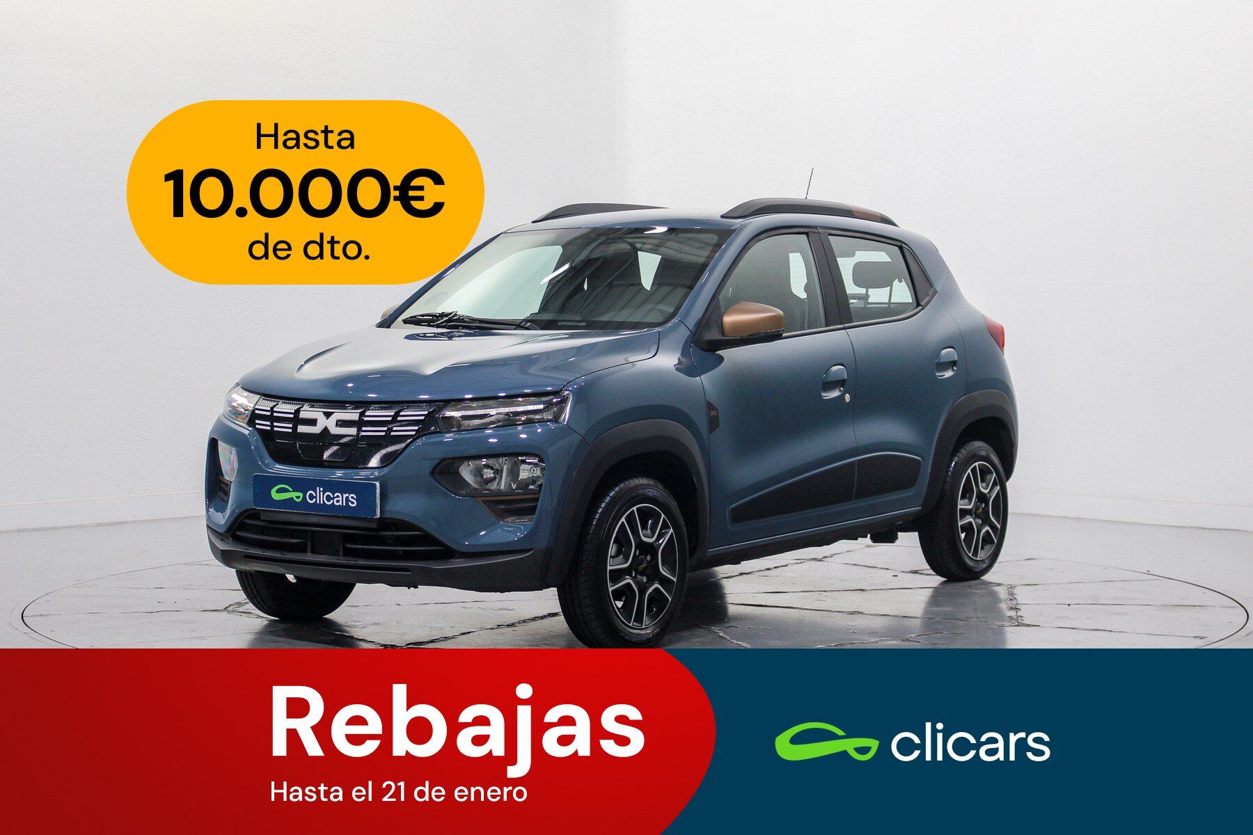 DACIA Spring (Spring Electric Extreme 65 48kW) en Madrid