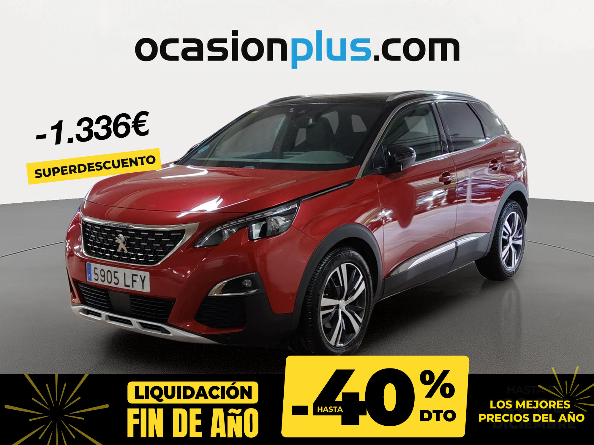 PEUGEOT 3008 (BlueHDI 130 S&S GT Line EAT8 96 kW (130 CV)) en Madrid