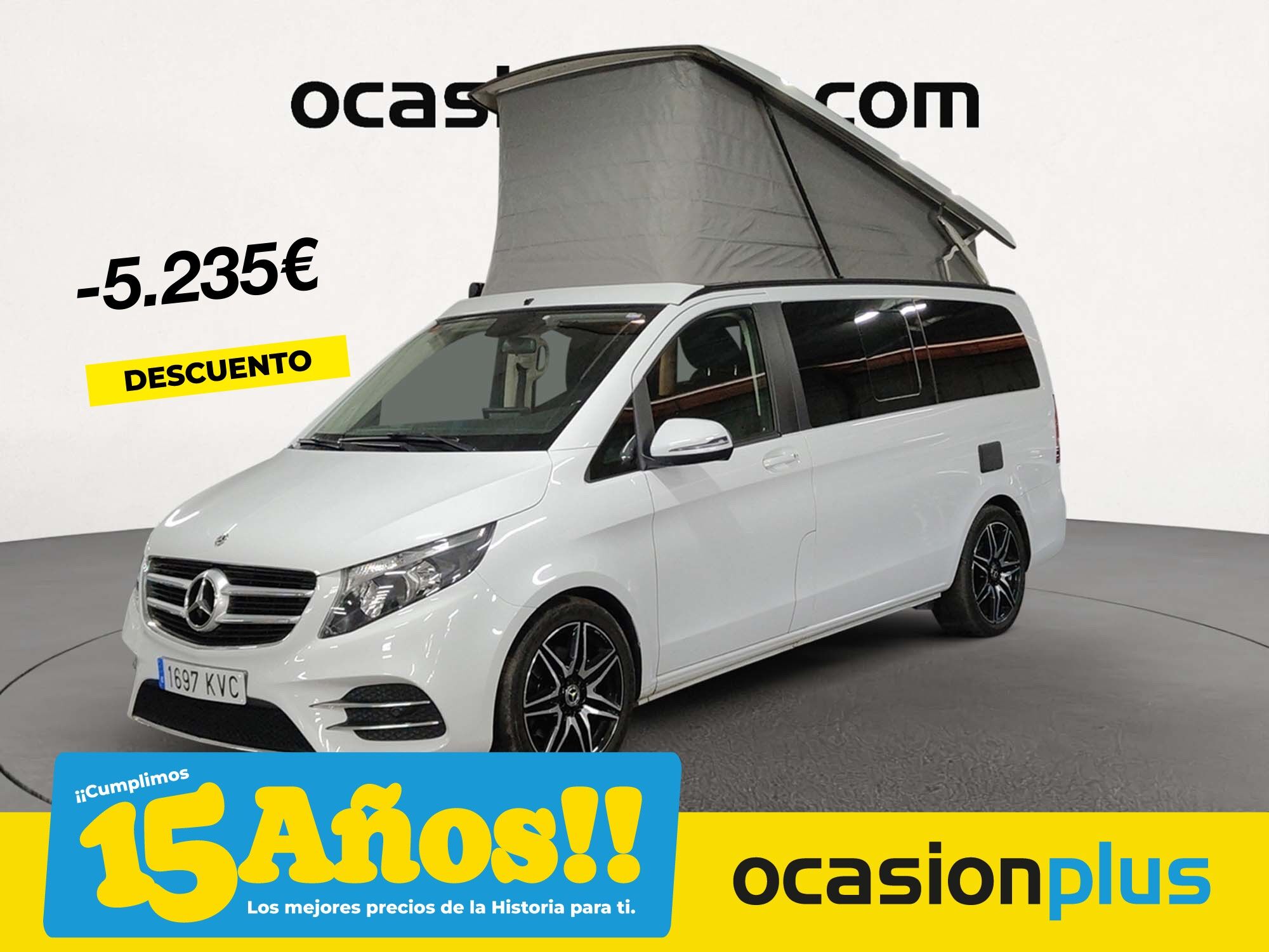 MERCEDES Clase V (V 200 d Marco Polo Largo 100 kW (136 CV)) en Madrid