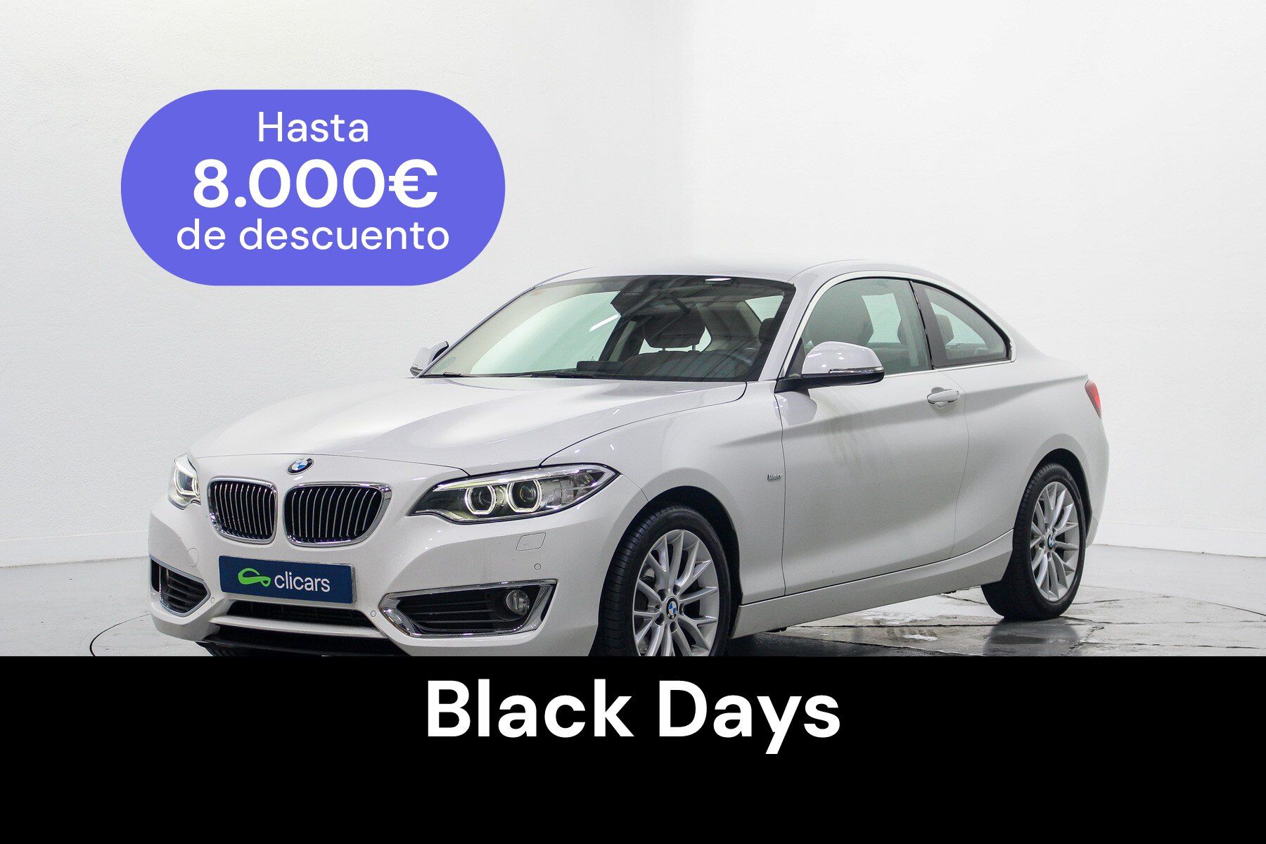 BMW Serie 2 (218iA Coupé (4.75)) en Madrid