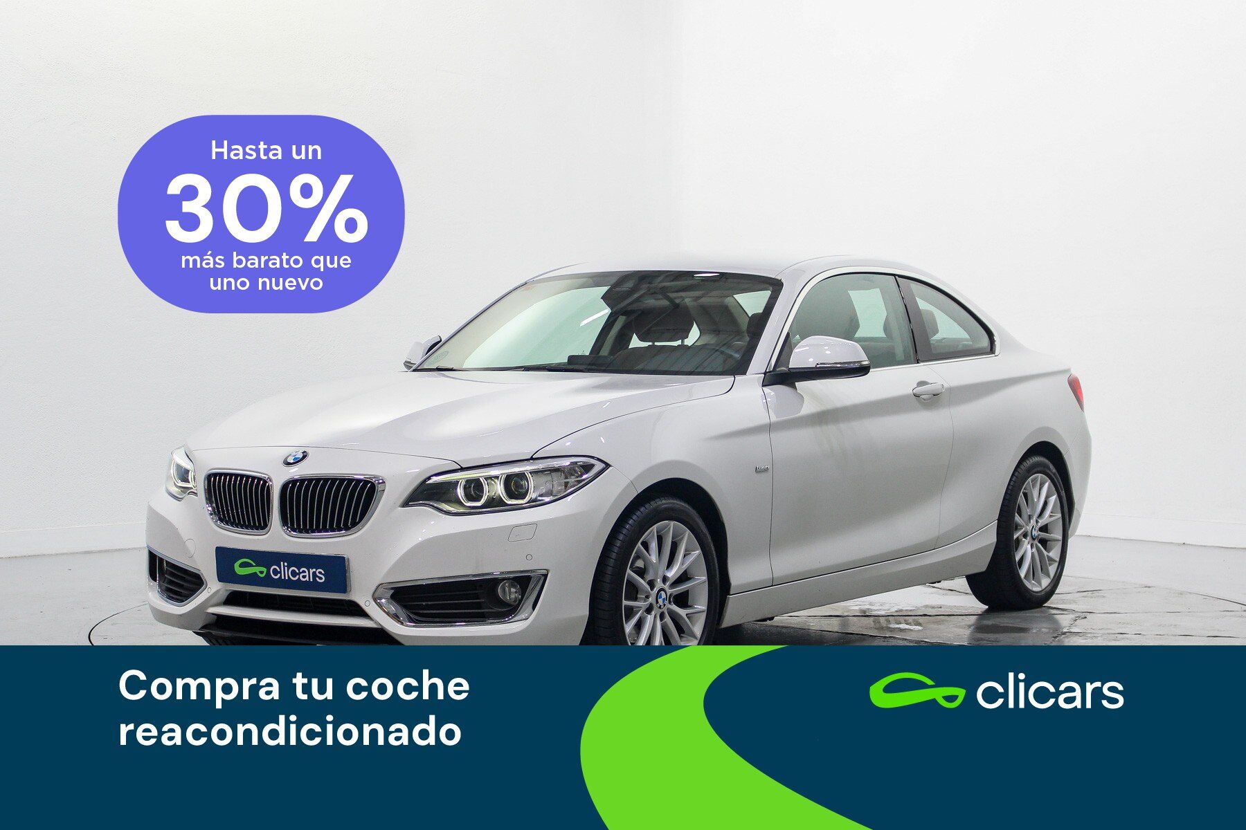 BMW Serie 2 (218iA Coupé (4.75)) en Madrid