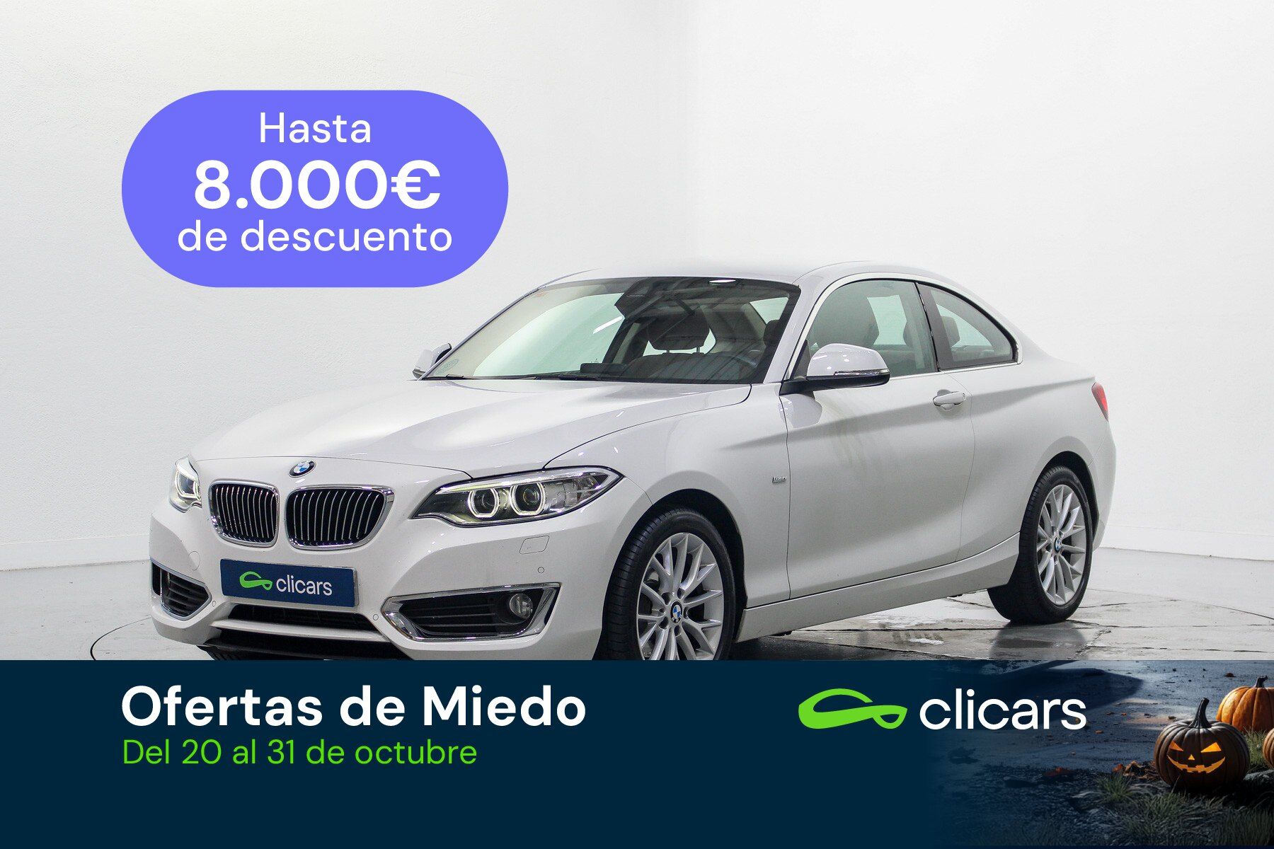 BMW Serie 2 (218iA Coupé (4.75)) en Madrid