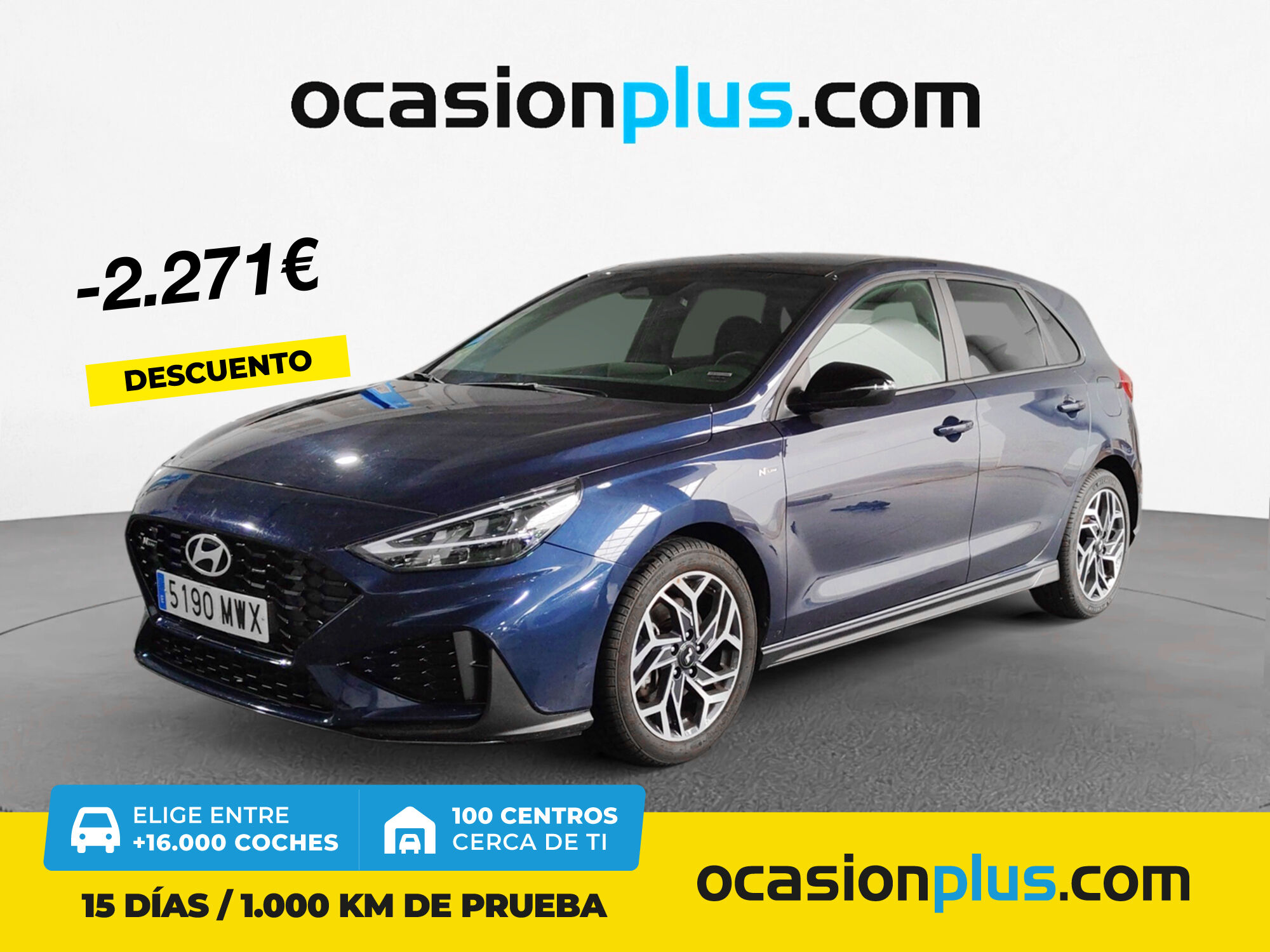 HYUNDAI i30 (1.0 TGDI N Line 74 kW (100 CV)) en Madrid