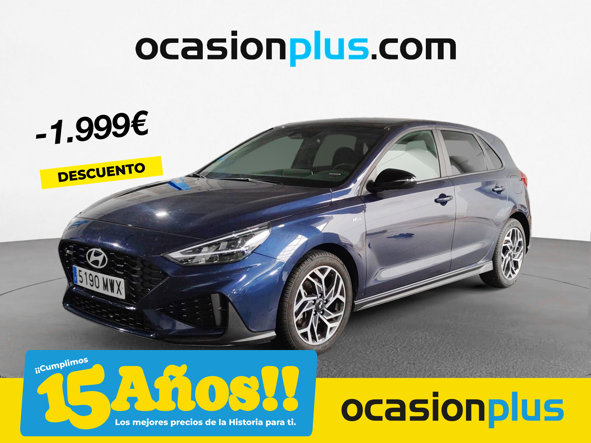 HYUNDAI i30 (1.0 TGDI N Line 74 kW (100 CV)) en Madrid