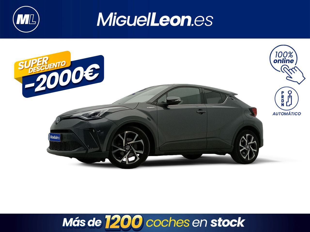 TOYOTA C-HR (1.8 125H Advance) en Palmas, Las