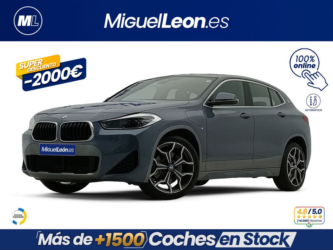 BMW X2 (xDrive25e Auto) en Palmas, Las