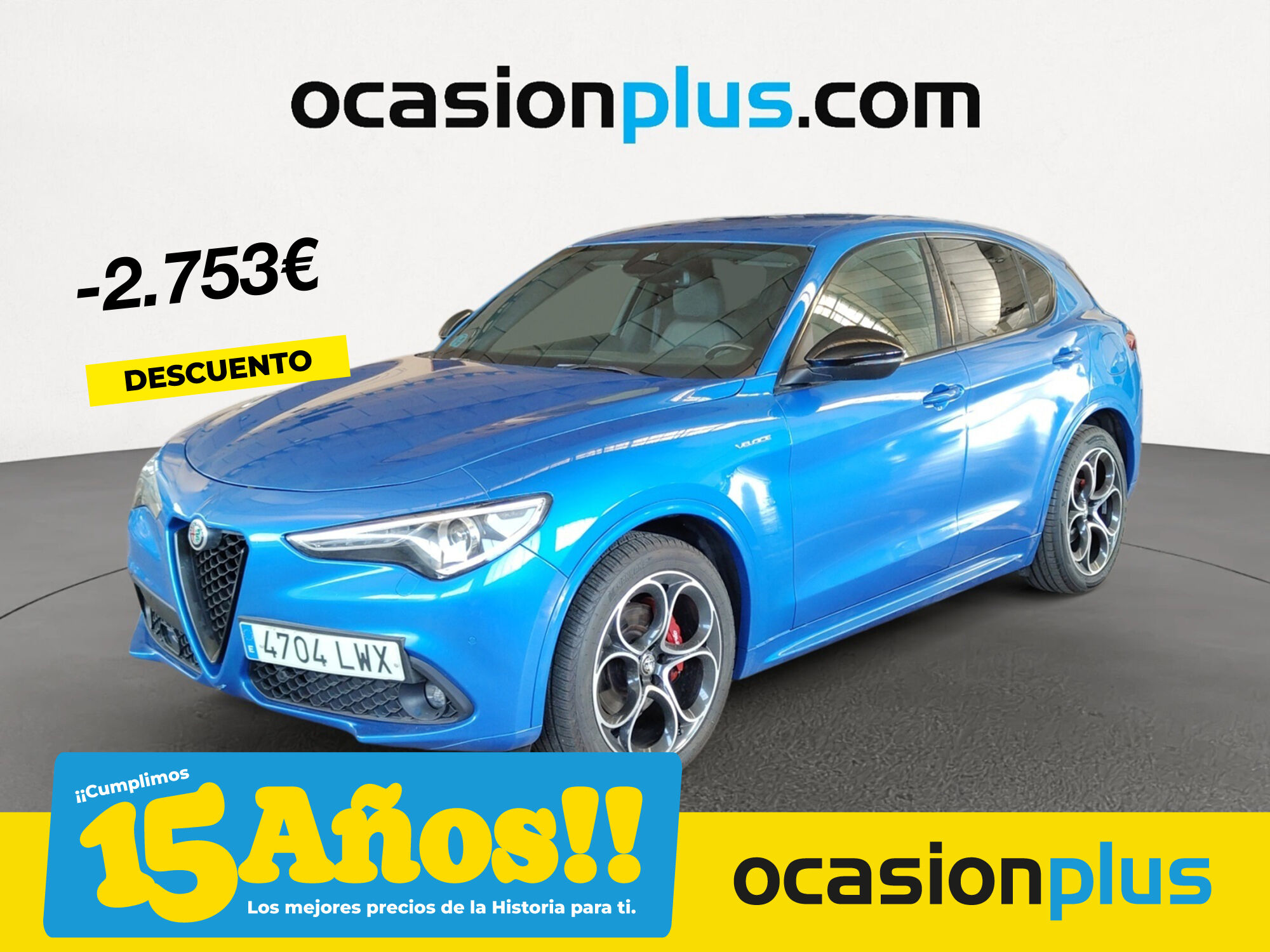 ALFA ROMEO Stelvio (2.2 Diésel Veloce Q4 Auto 154 kW (210 CV)) en Madrid