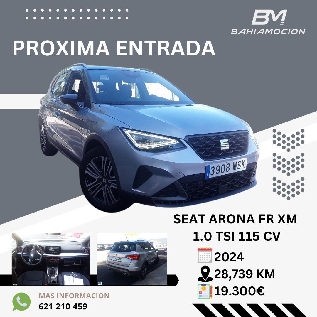 SEAT Arona (1.0 TSI S&S FR XM 115) en Cádiz