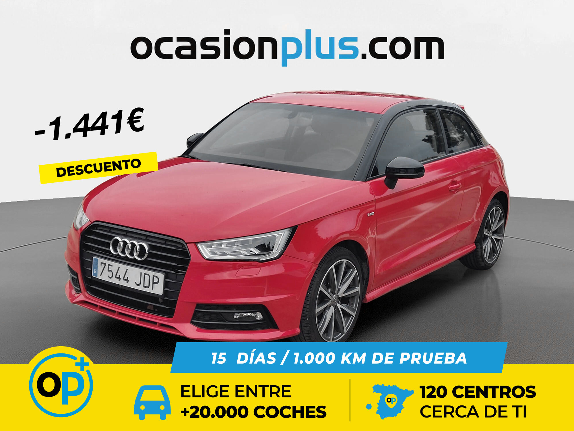 AUDI A1 (Adrenalin 1.4 TDI ultra 66 kW (90 CV) S tronic) en Madrid