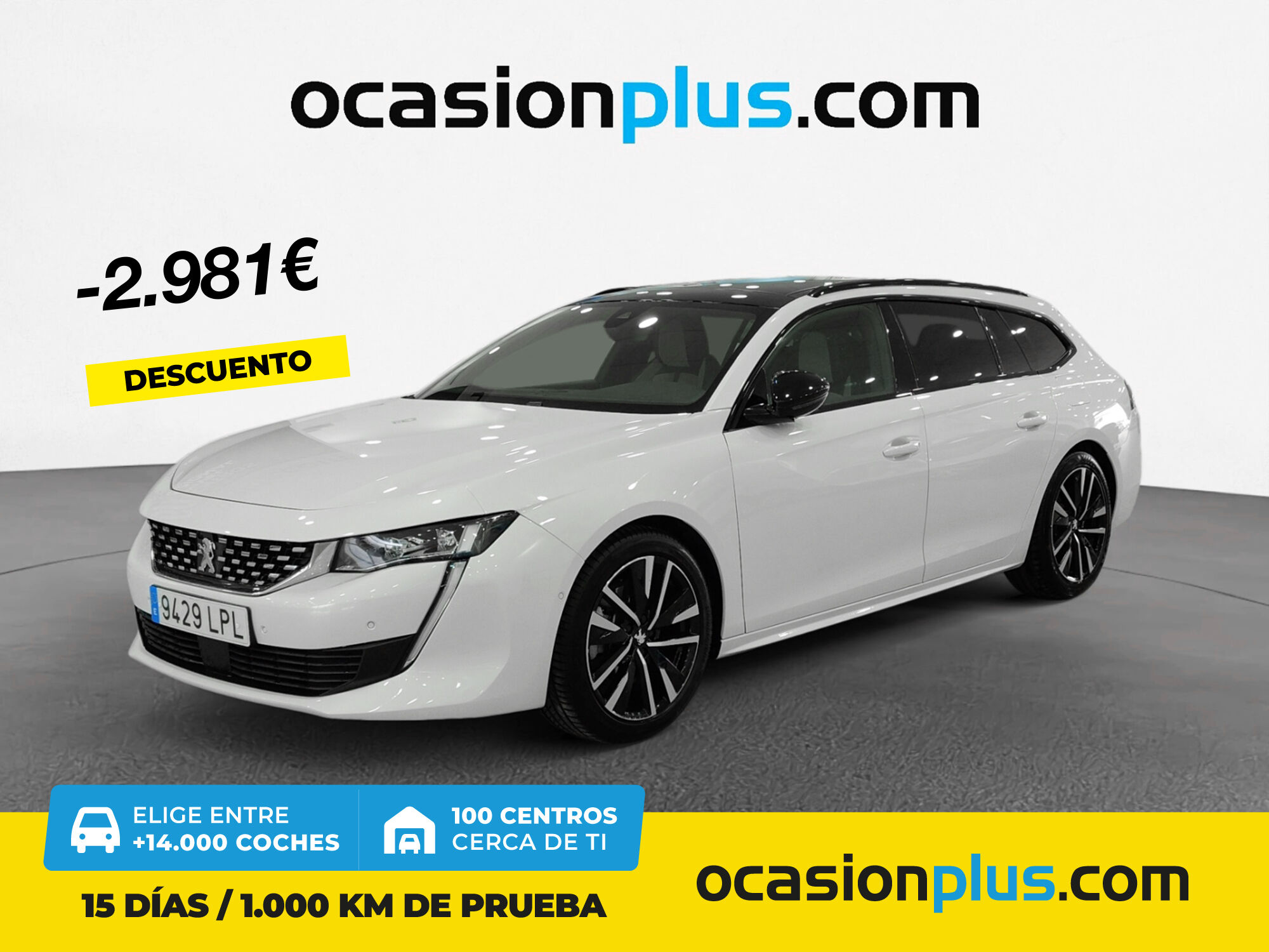 PEUGEOT 508 (Hybrid 225 GT Pack e-EAT8 165 kW (225 CV)) en Madrid