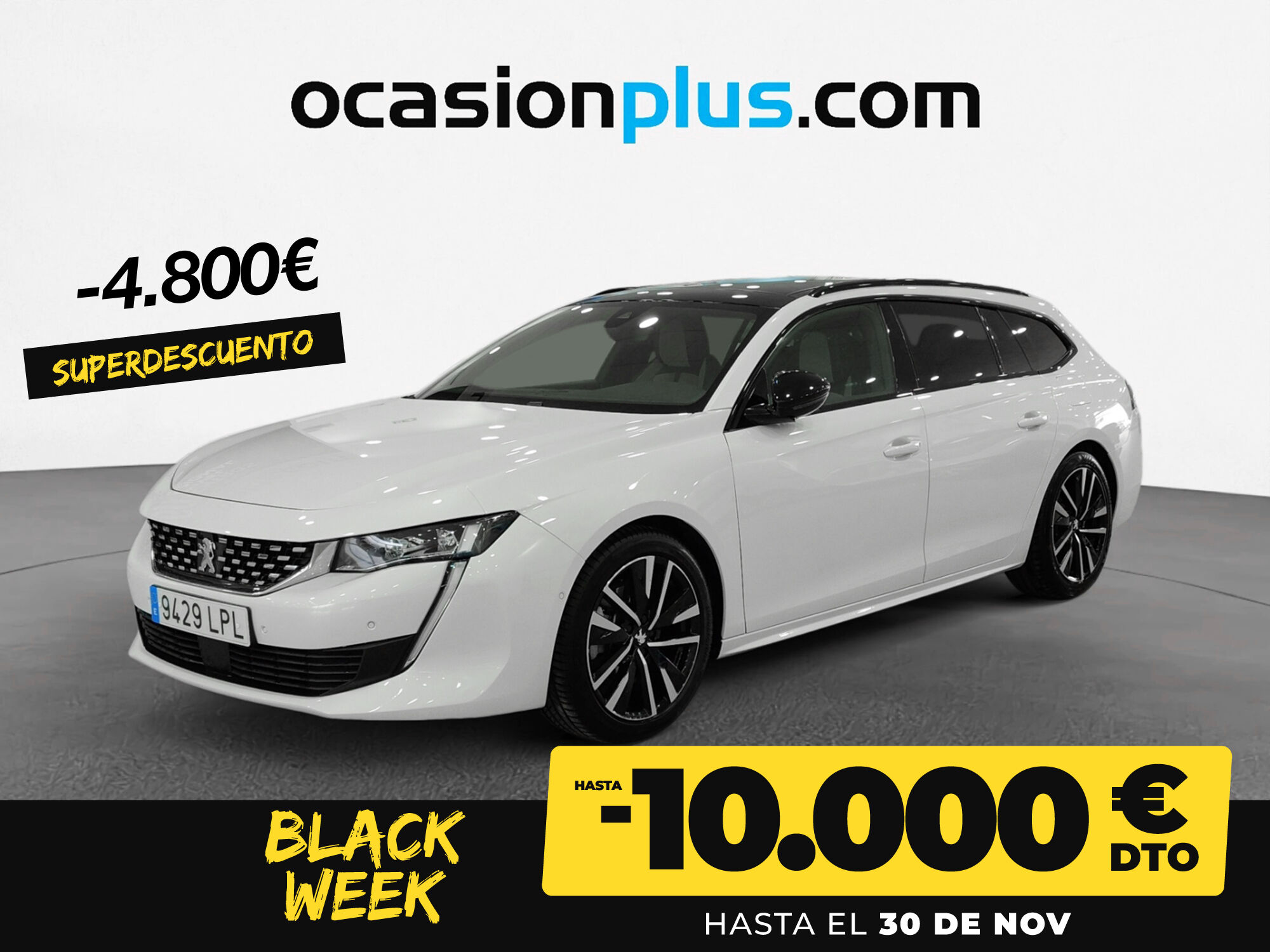 PEUGEOT 508 (Hybrid 225 GT Pack e-EAT8 165 kW (225 CV)) en Madrid