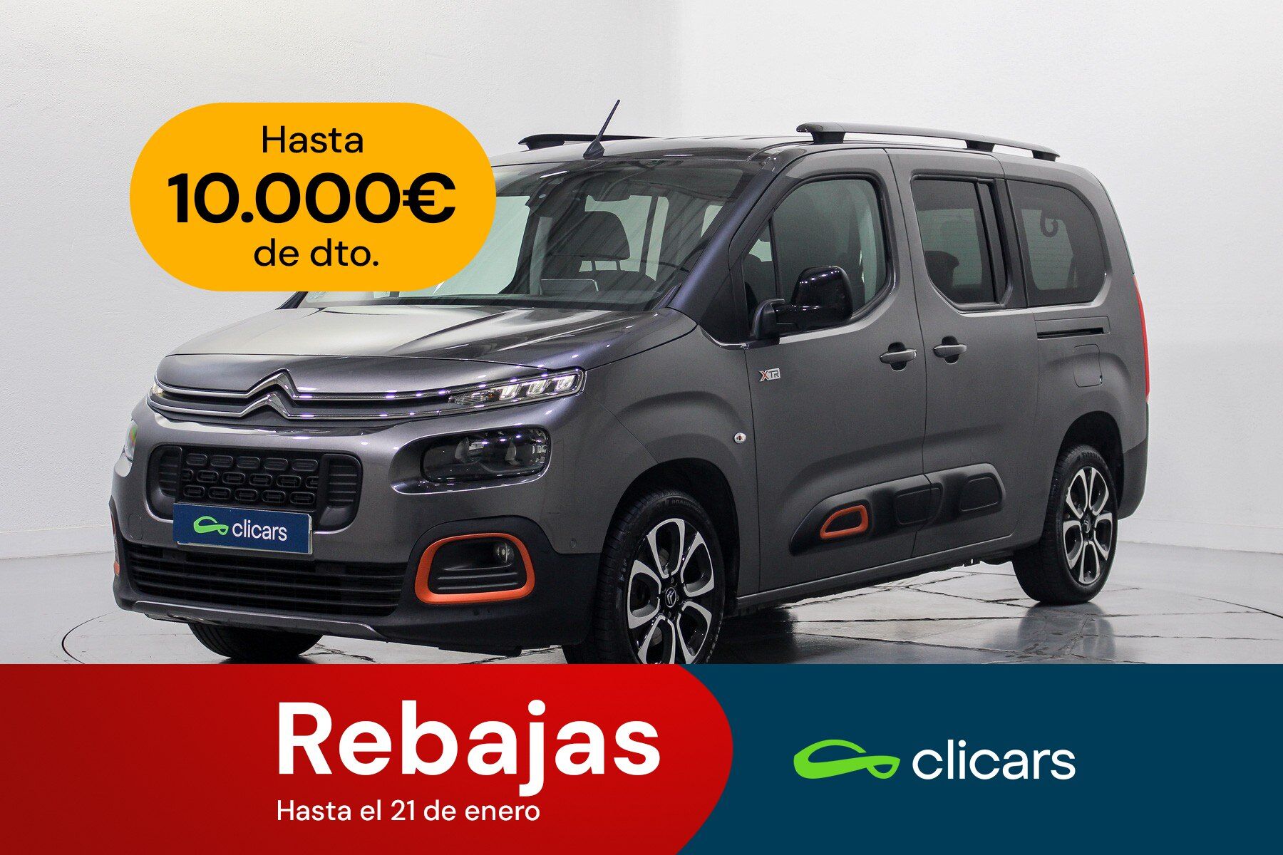 CITROEN Berlingo (Berlingo BlueHDi S&S Talla XL Shine 130) en Madrid