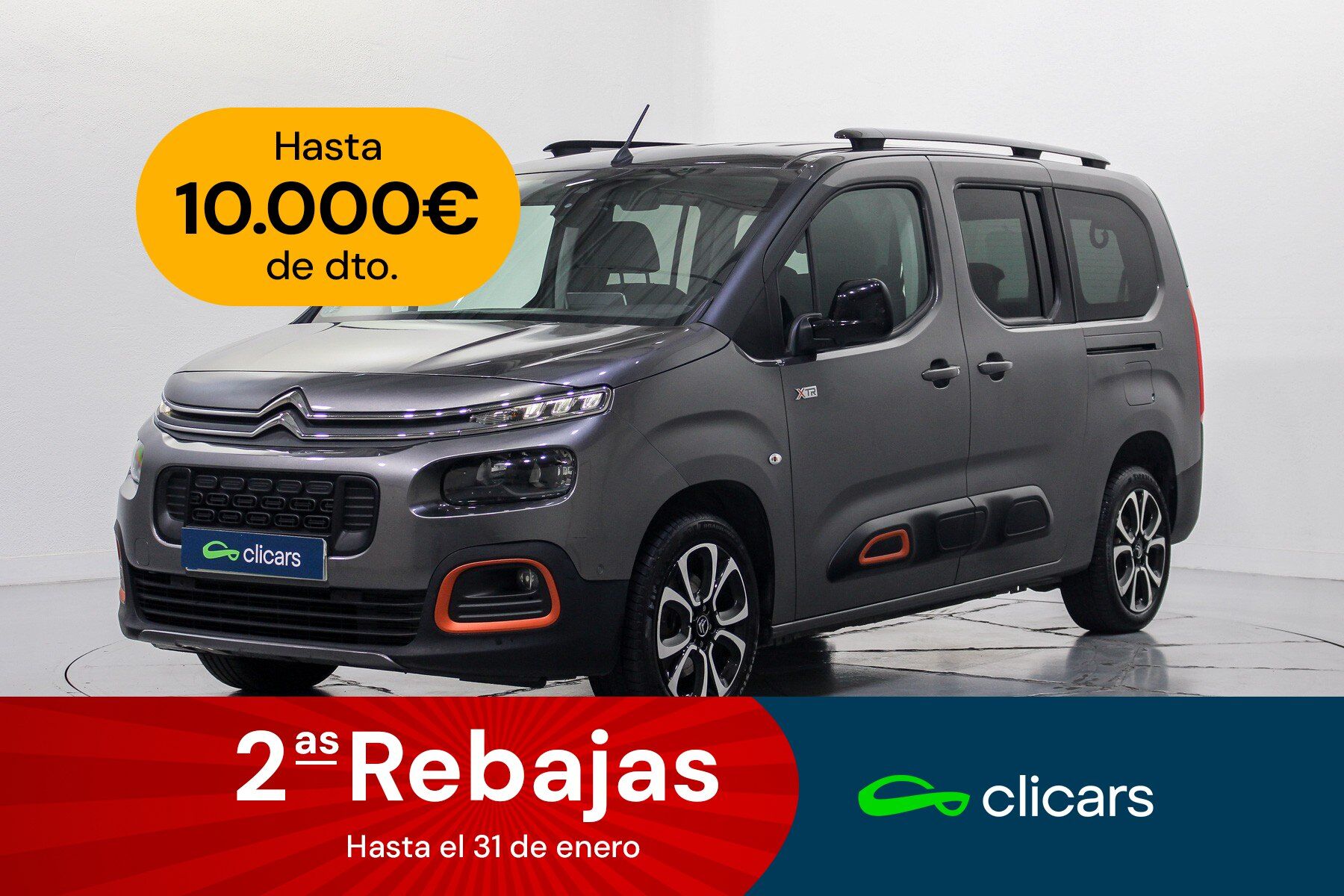 CITROEN Berlingo (Berlingo BlueHDi S&S Talla XL Shine 130) en Madrid