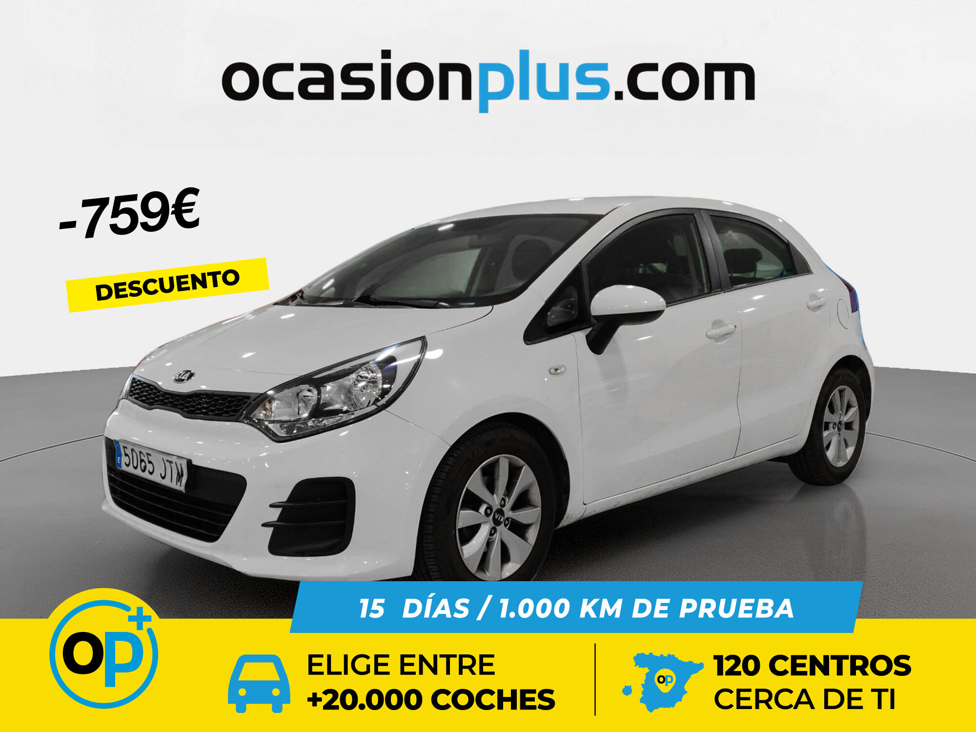 KIA Rio (1.2 CVVT Drive 62 kW (84 CV)) en Madrid