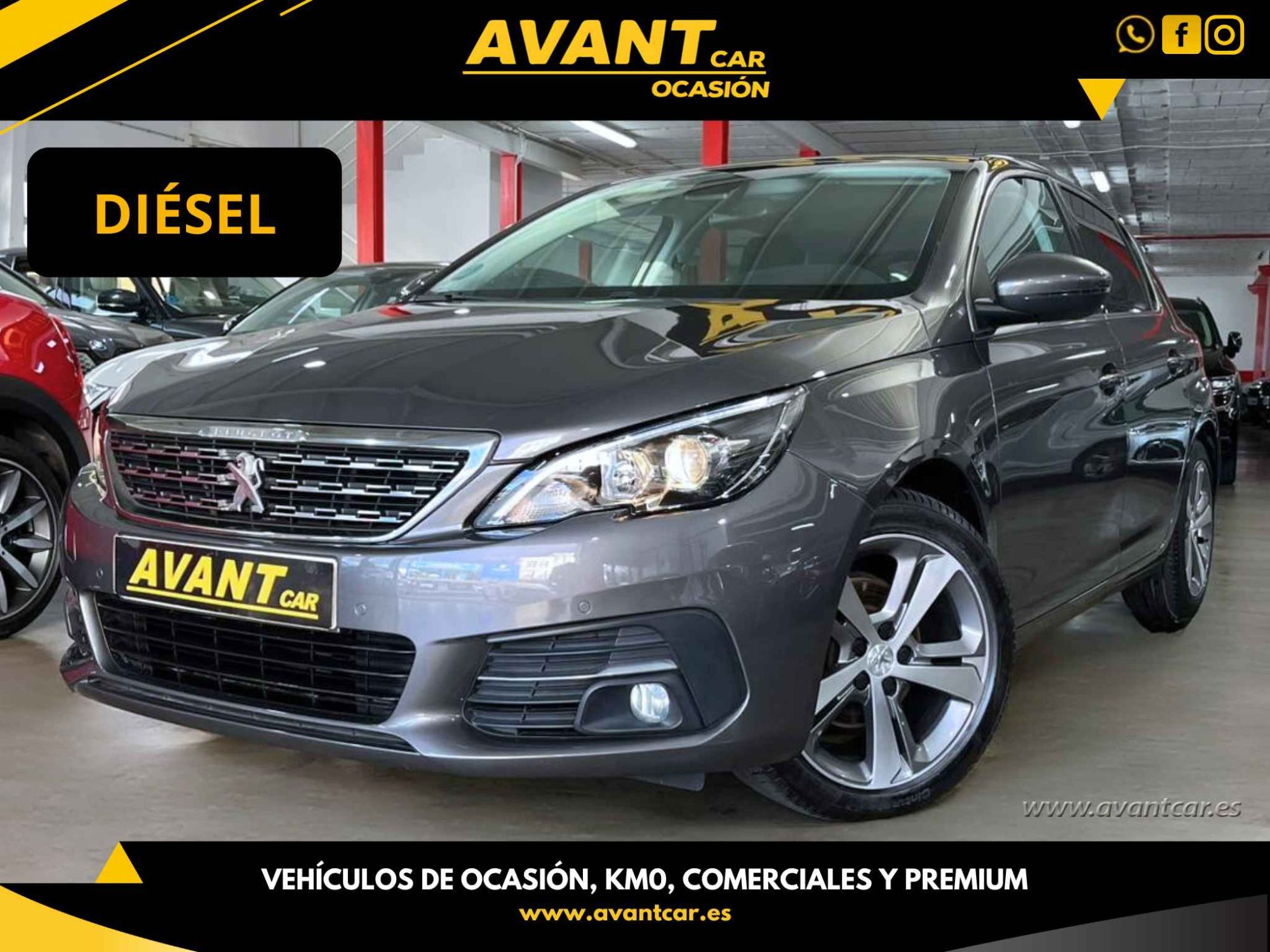 PEUGEOT 308 (1.5 BlueHDi S&S Allure 130) en Palmas, Las