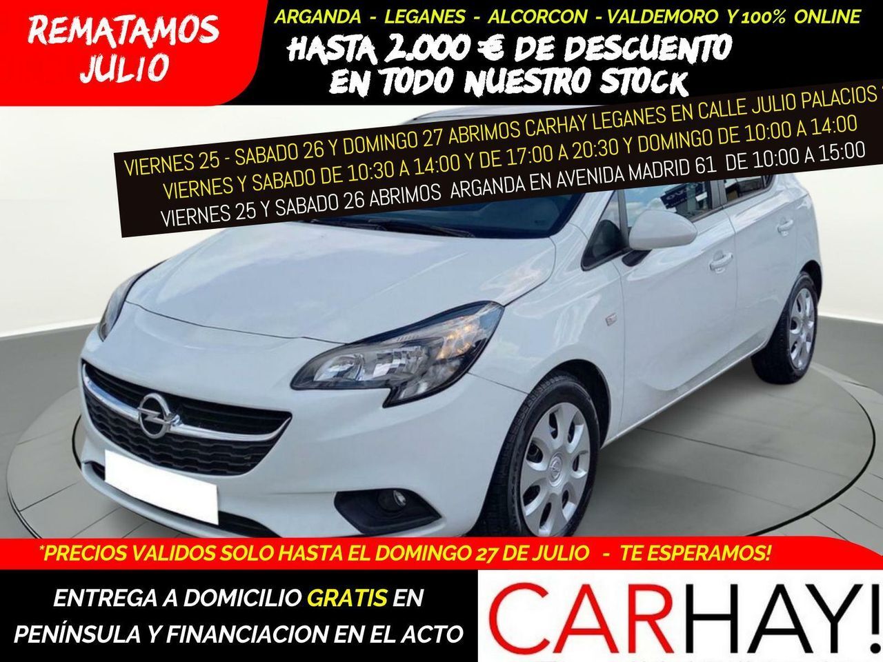 OPEL Corsa (1.4 66kW (90CV) Selective GLP) en Madrid