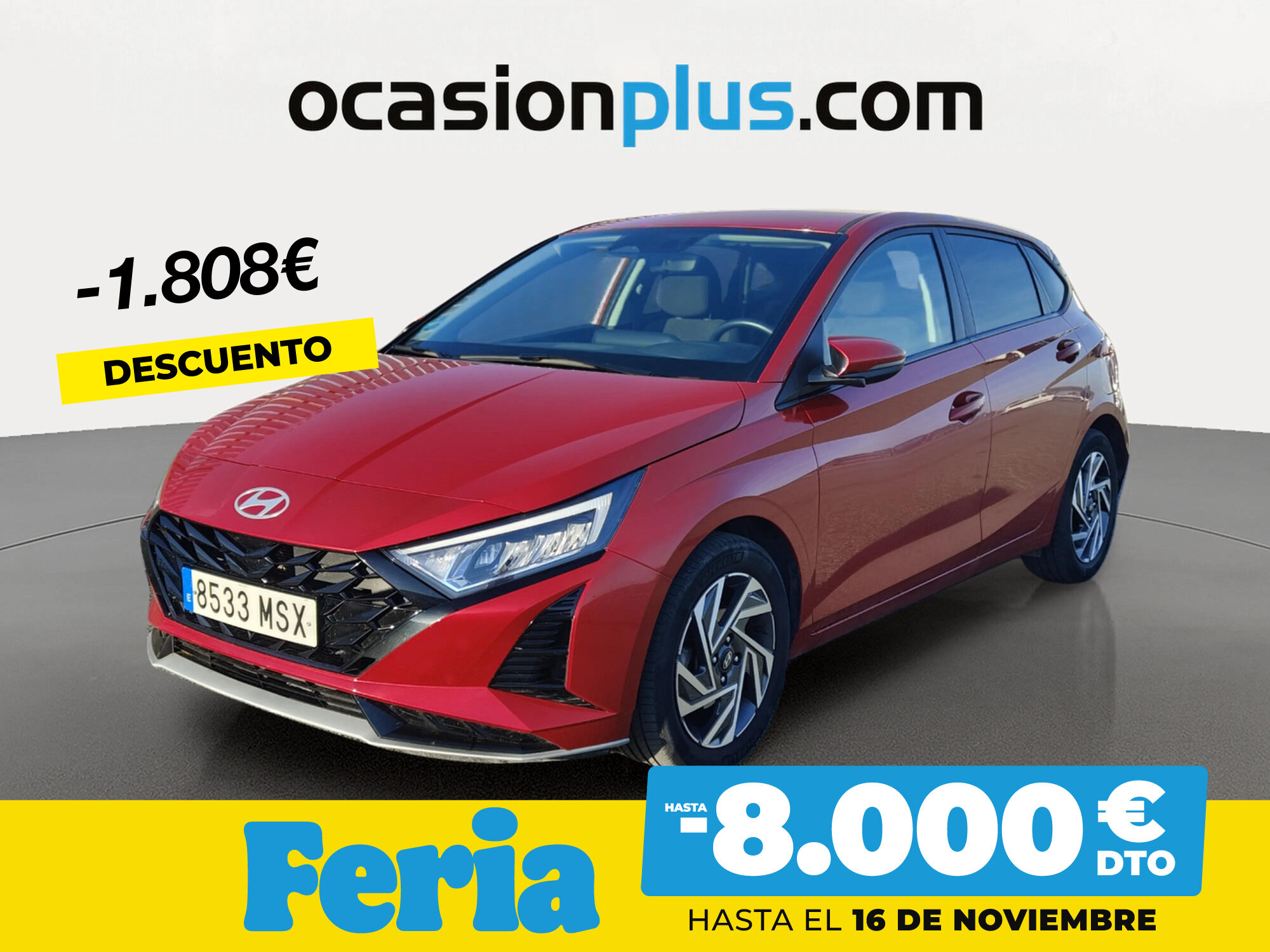 HYUNDAI i20 (1.0 TGDI 48V Klass DCT 74 kW (100 CV)) en Madrid