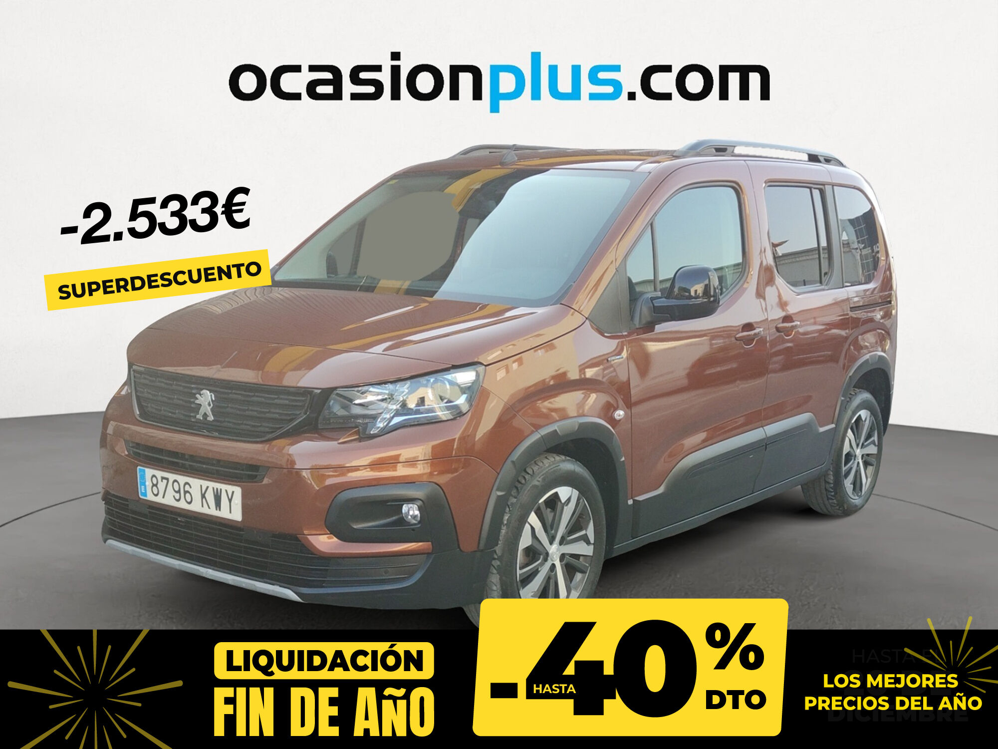 PEUGEOT Rifter (GT Line Long BlueHDi 96 kW (130 CV)) en Madrid