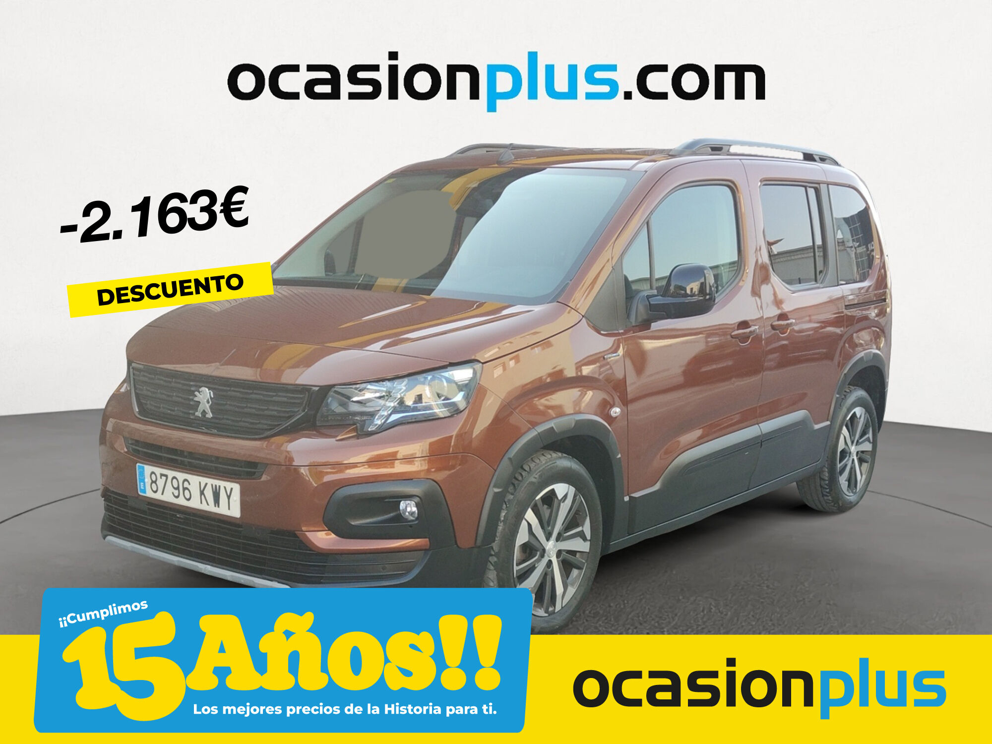 PEUGEOT Rifter (GT Line Long BlueHDi 96 kW (130 CV)) en Madrid