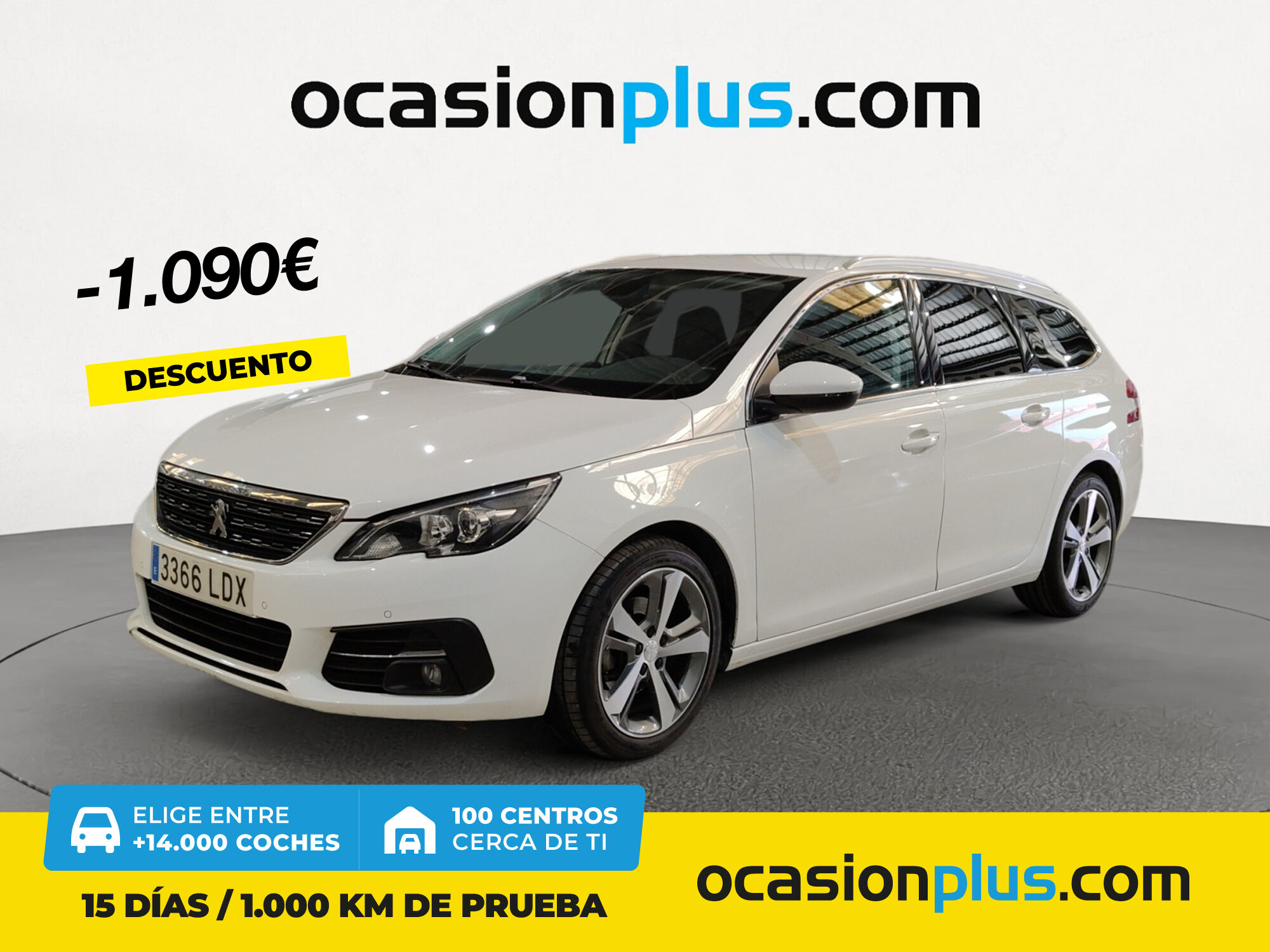 PEUGEOT 308 (BlueHDI 130 S&S Allure 96 kW (130 CV)) en Madrid