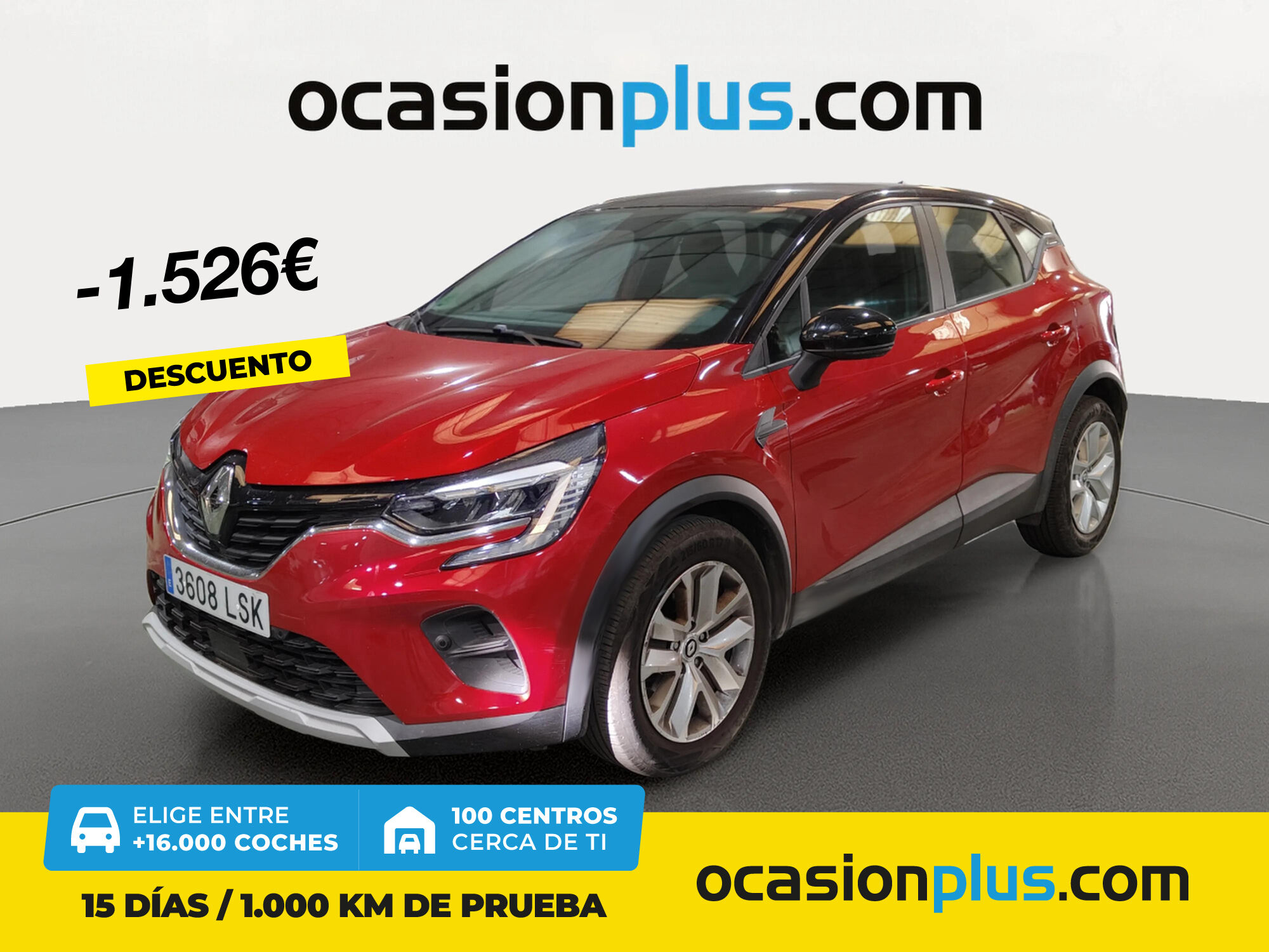 RENAULT Captur (Intens TCe 66 kW (90 CV)) en Madrid