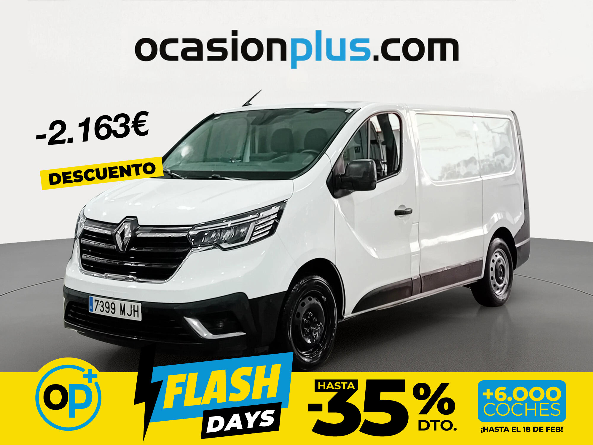 Foto del RENAULT Trafic Furgón L2H1 BluedCi 96kW CU aumentada