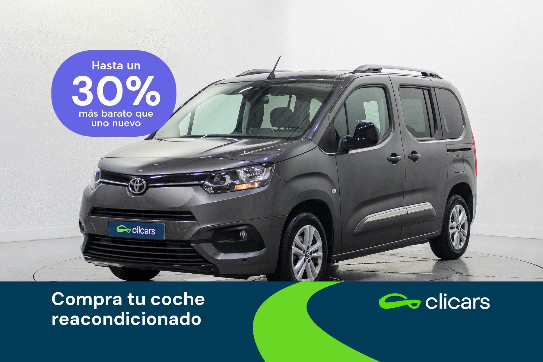 TOYOTA Proace City Verso (Proace City Family L1 1.2 5pl. Active 110) en Mad