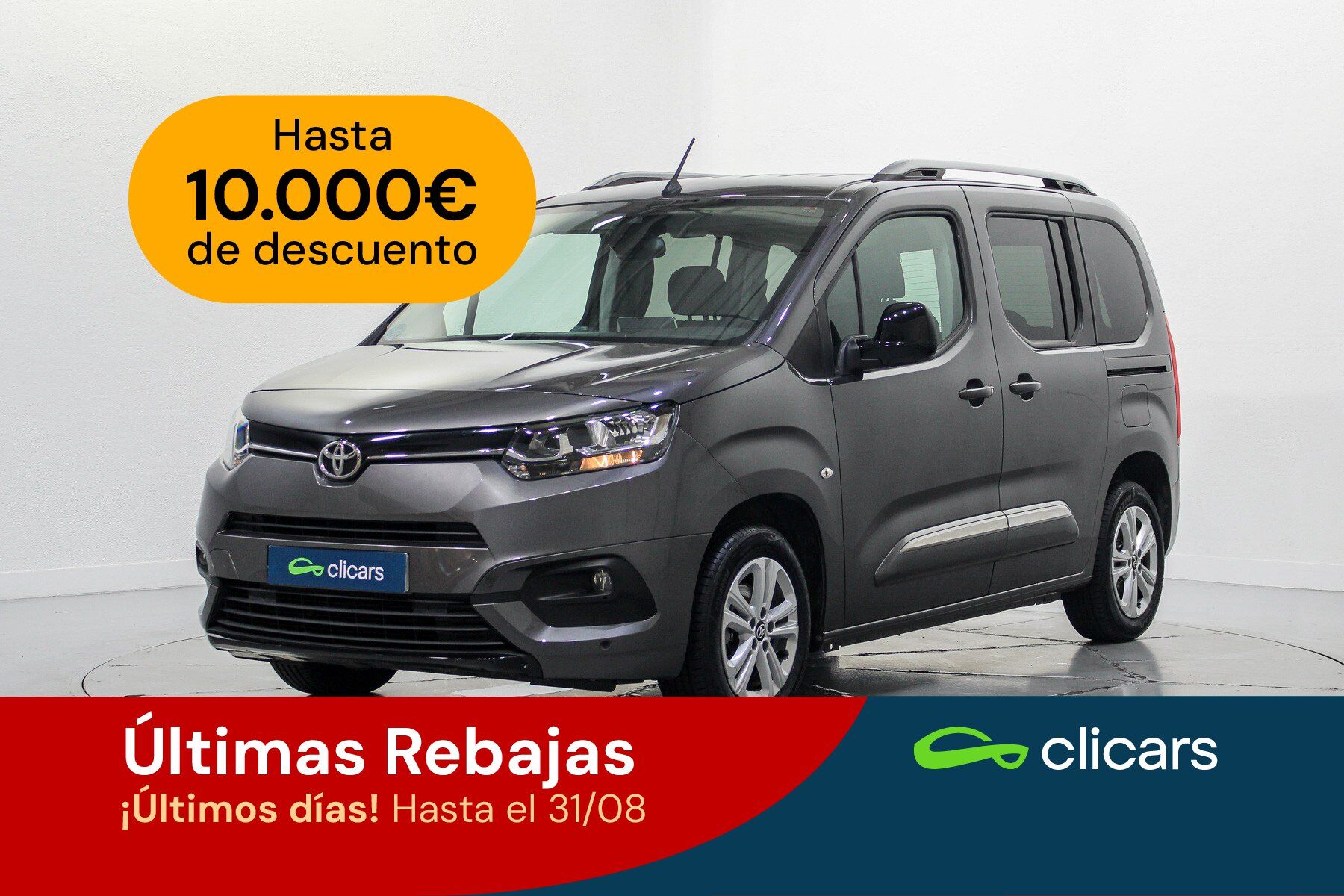 TOYOTA Proace City Verso (Proace City Family L1 1.2 5pl. Active 110) en Mad