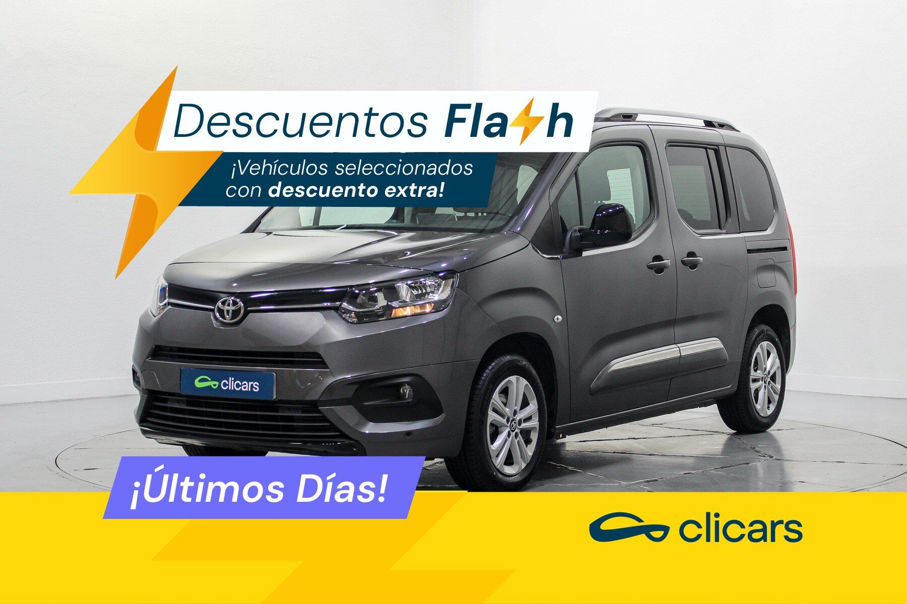 TOYOTA Proace City Verso (Proace City Family L1 1.2 5pl. Active 110) en Mad