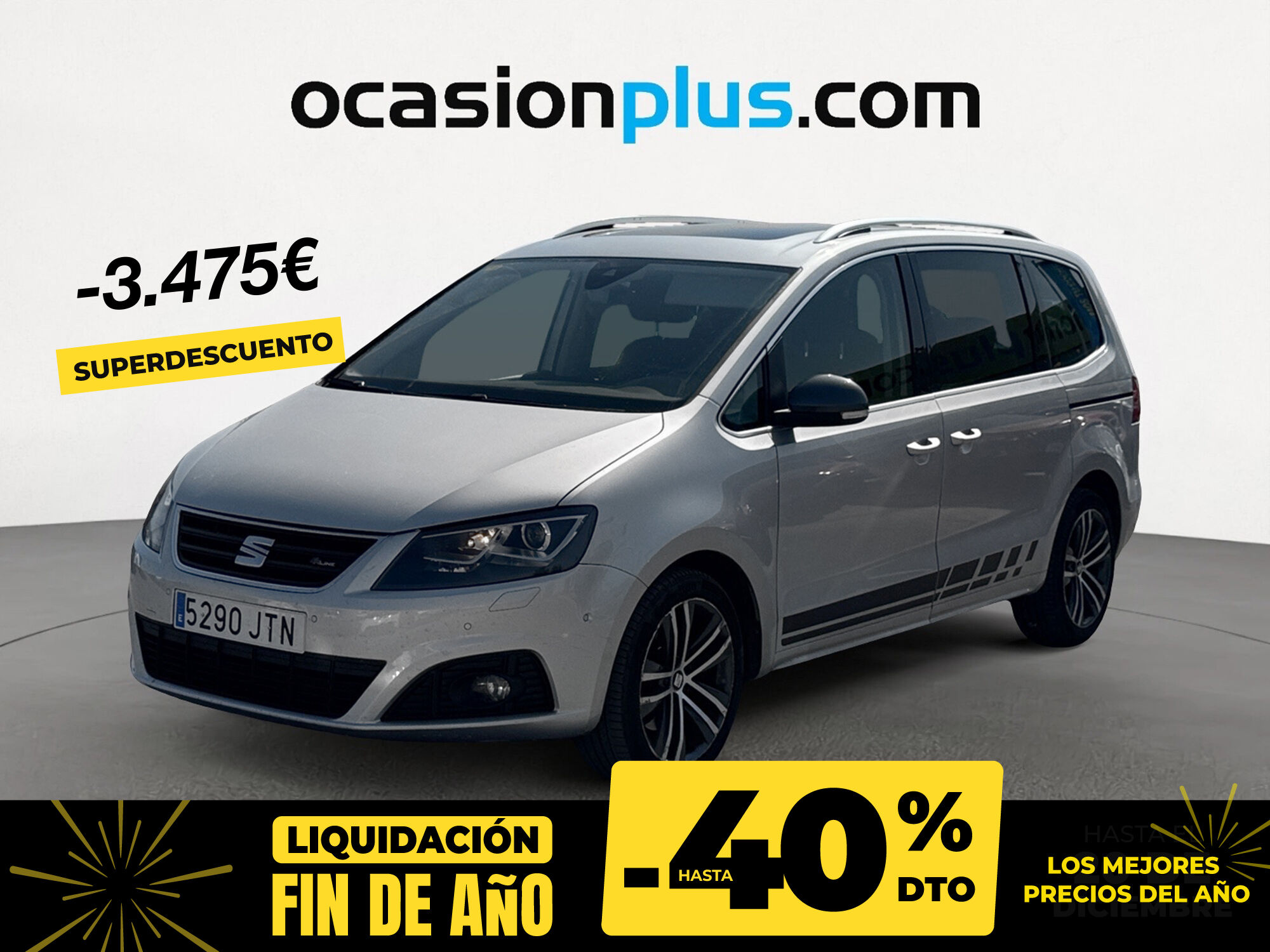 SEAT Alhambra (2.0 TDI CR S&S Style Advance DSG 135 kW (184 CV)) en Madrid