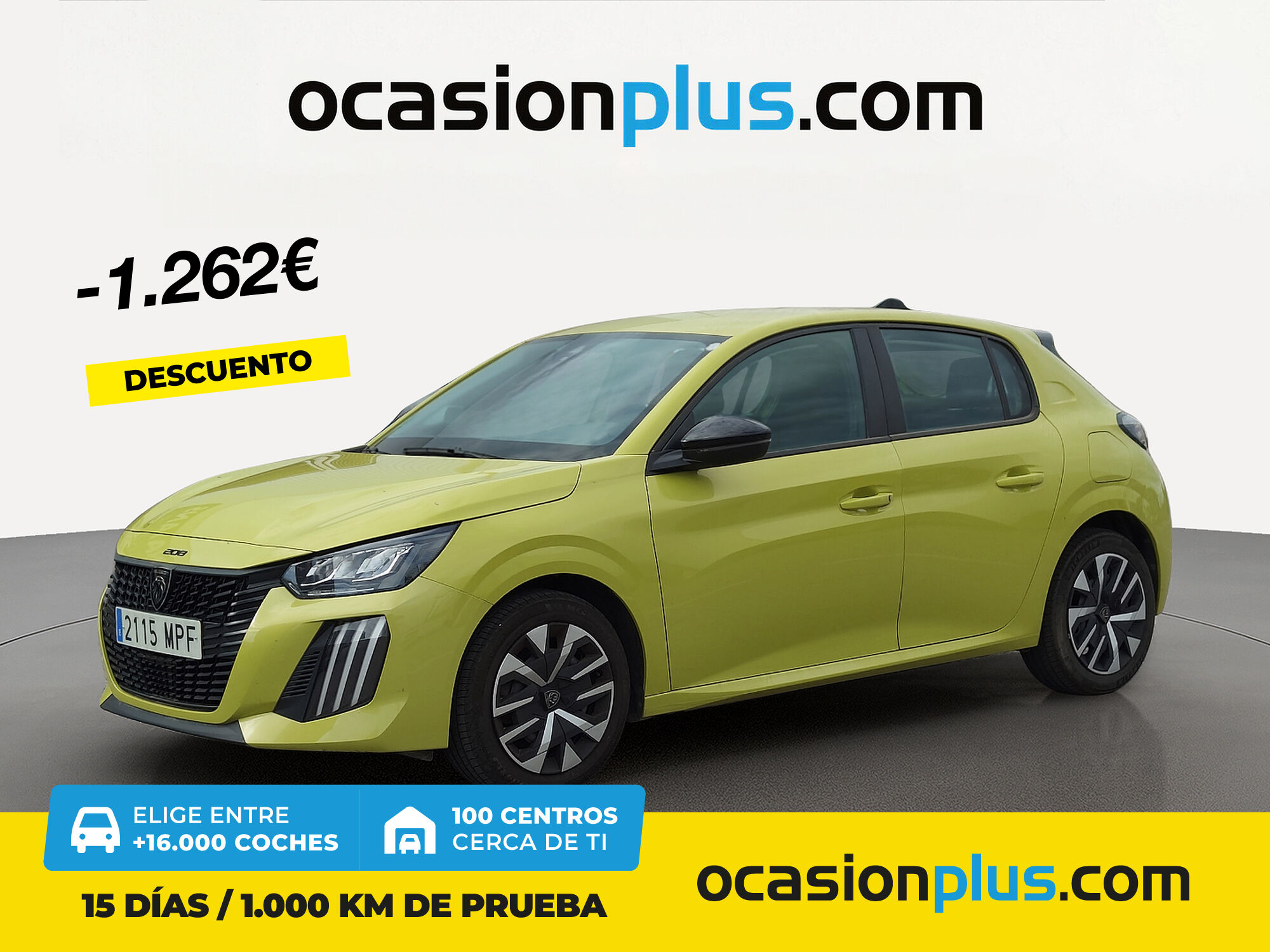 PEUGEOT 208 (PureTech 100 Active 75 kW (100 CV)) en Madrid