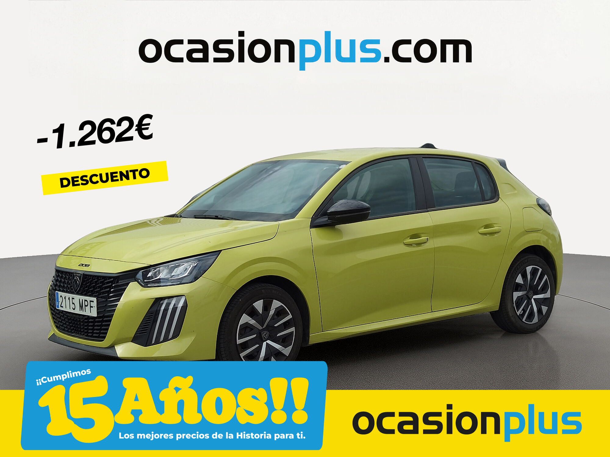 PEUGEOT 208 (PureTech 100 Active 75 kW (100 CV)) en Madrid