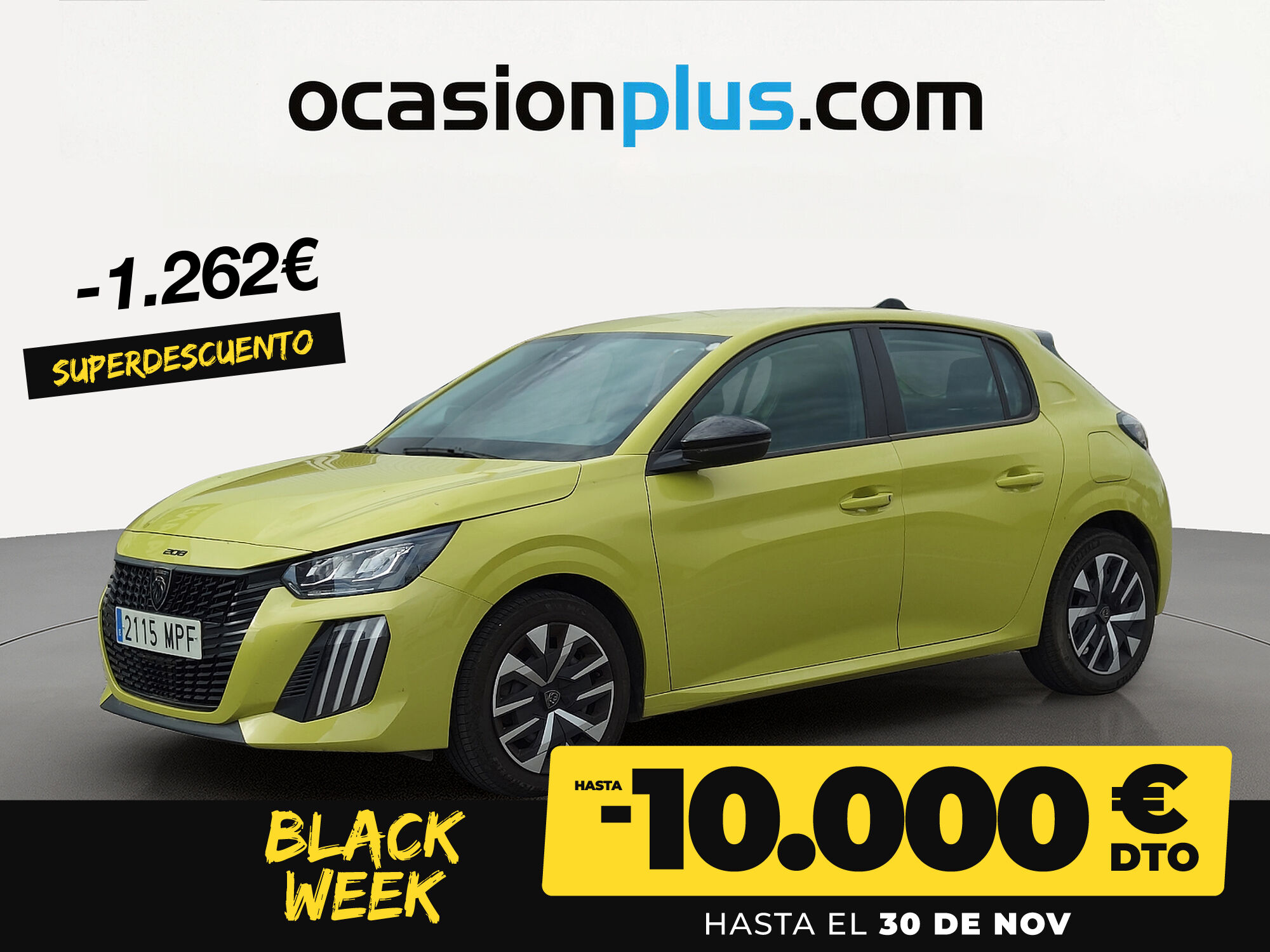 PEUGEOT 208 (PureTech 100 Active 75 kW (100 CV)) en Madrid