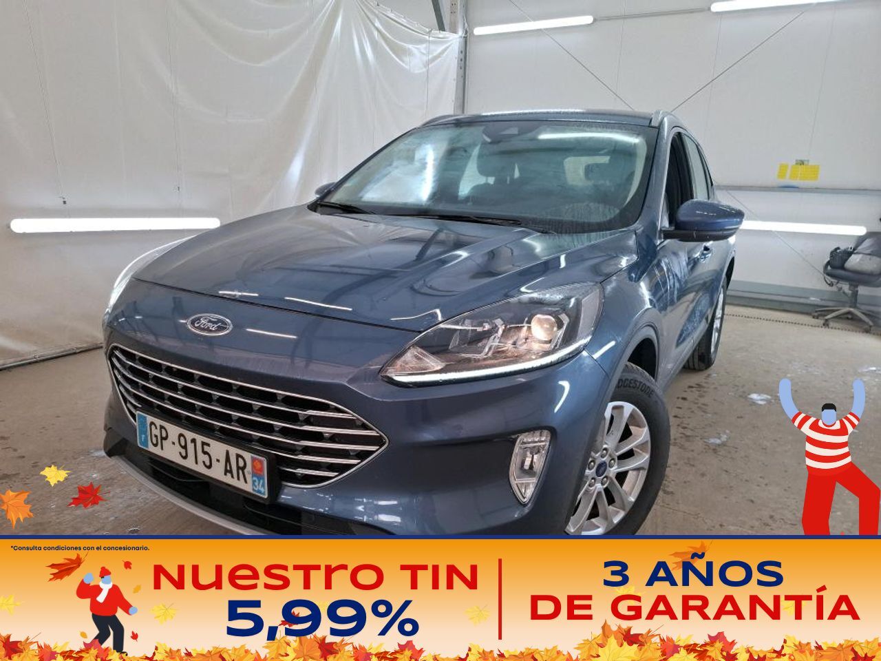 FORD Kuga (Titanium 2.5 Duratec FHEV 140kW Auto) en Madrid