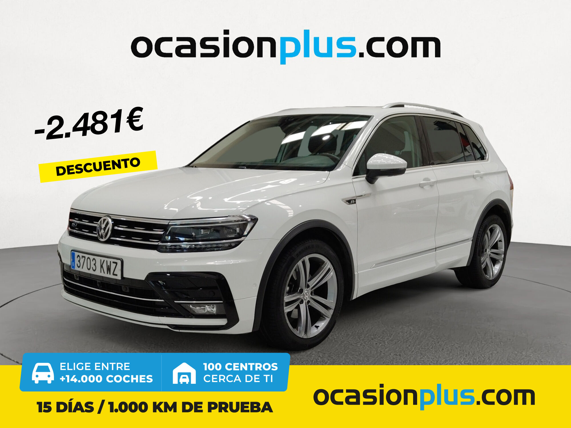 VOLKSWAGEN Tiguan (Sport 1.4 ACT TSI 110 kW (150 CV) DSG) en Madrid