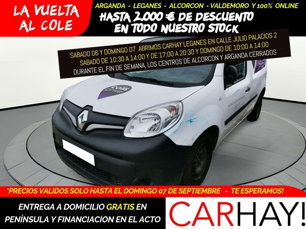 RENAULT Kangoo (Express 1.5 Blue dCi 80ch Grand Confort) en Madrid