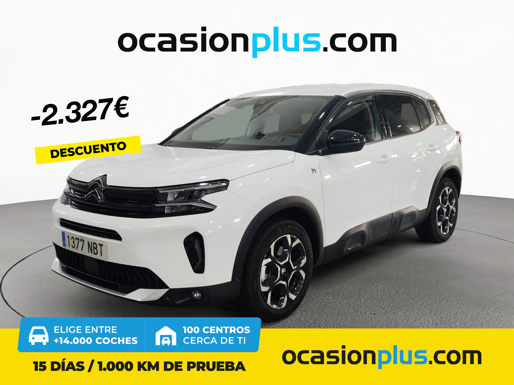 CITROEN C5 Aircross (Hybrid 180 Feel Pack e-EAT8 132 kW (180 CV)) en Madrid
