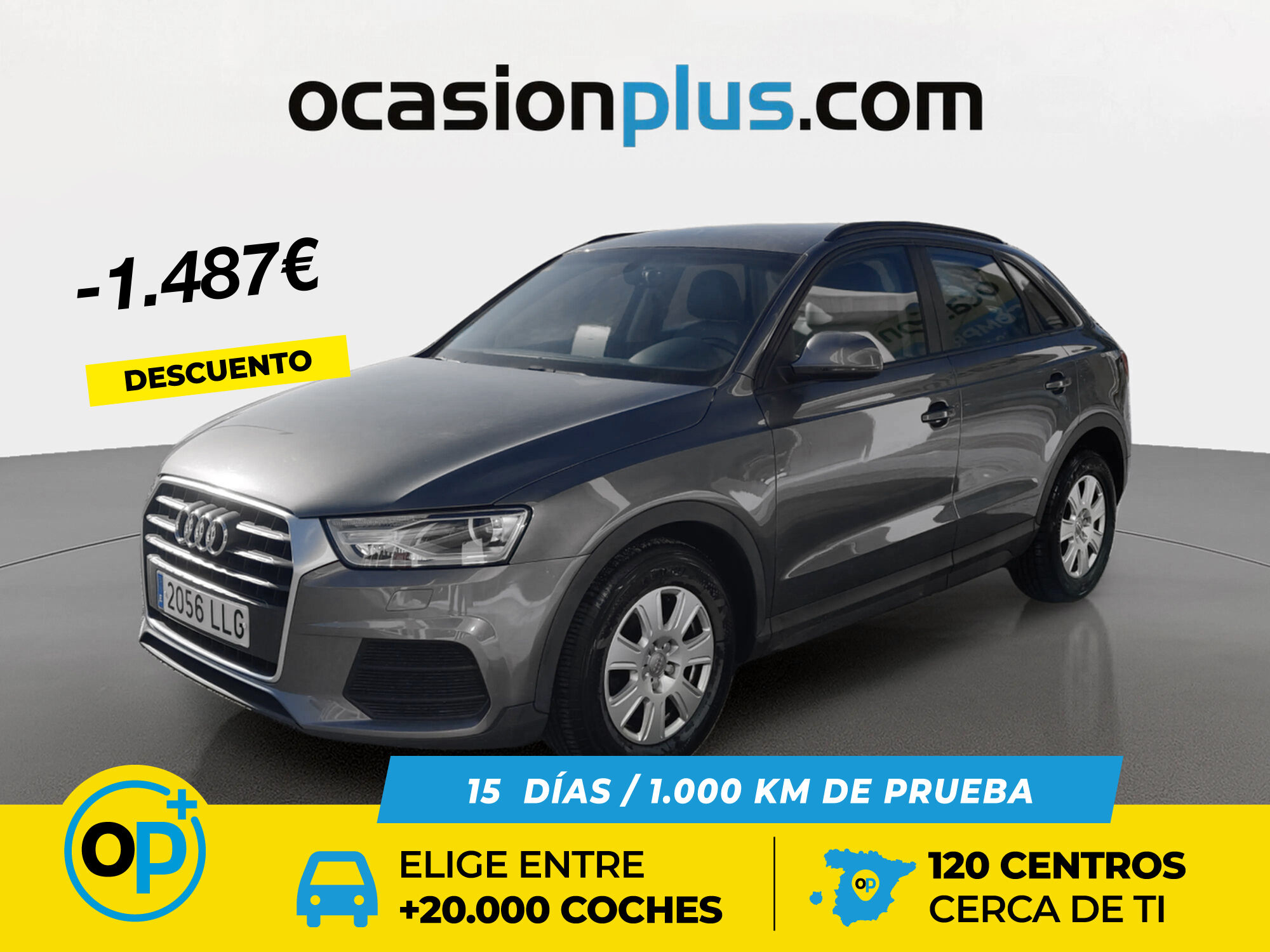 AUDI Q3 (Attraction 2.0 TDI 110 kW (150 CV)) en Madrid