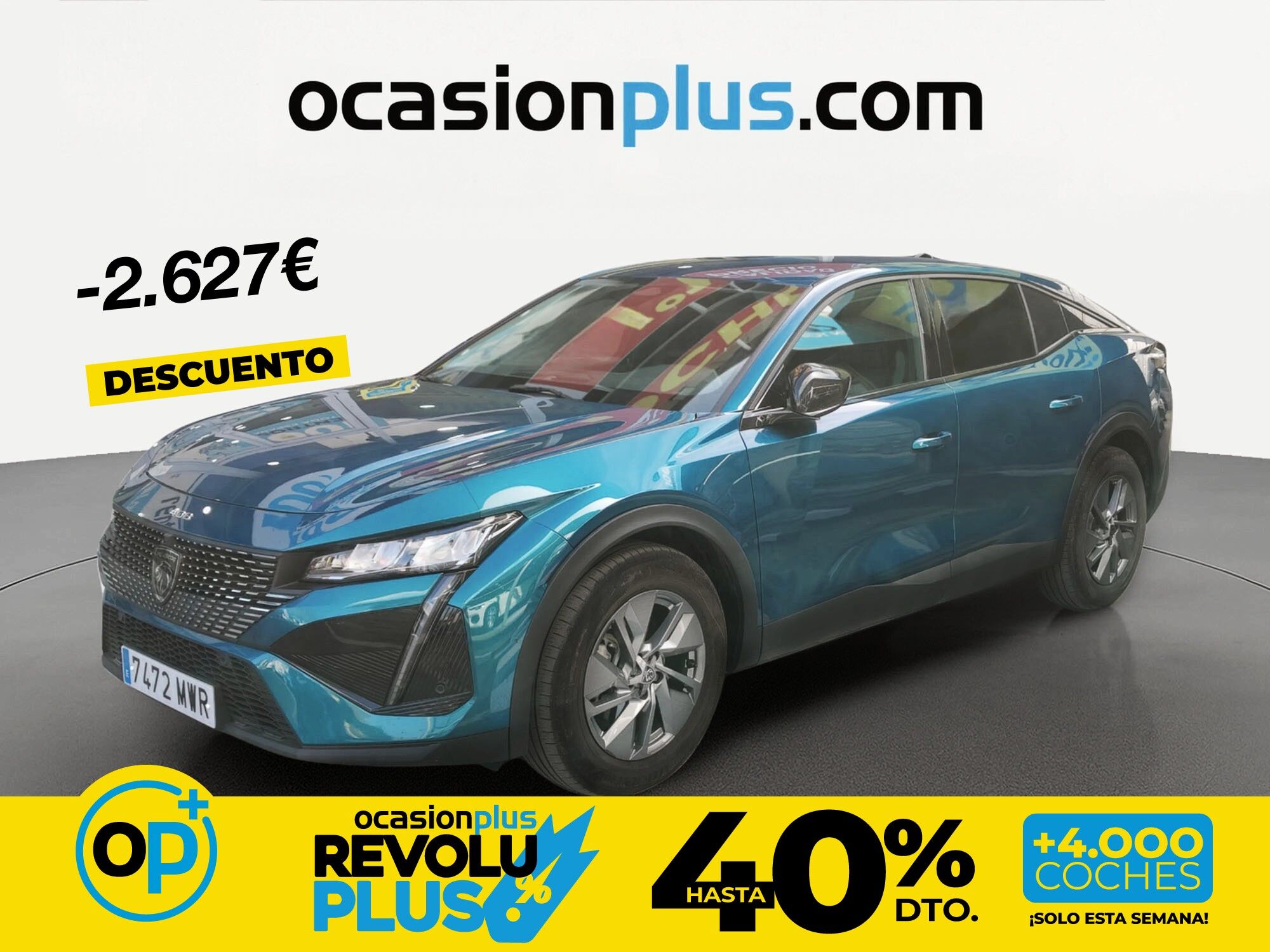 Foto del PEUGEOT 408 Hybrid 136 Allure e-DCS6