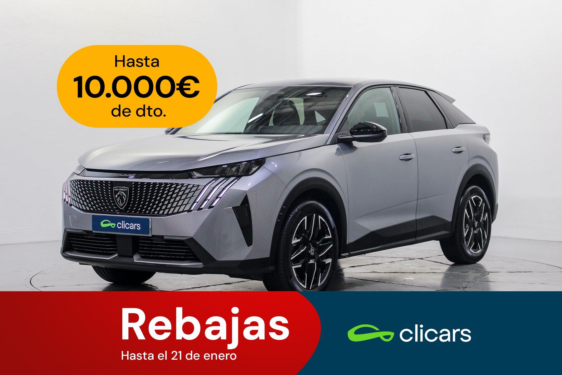 PEUGEOT 3008 (3008 Hybrid 136 Allure eDCS6) en Madrid