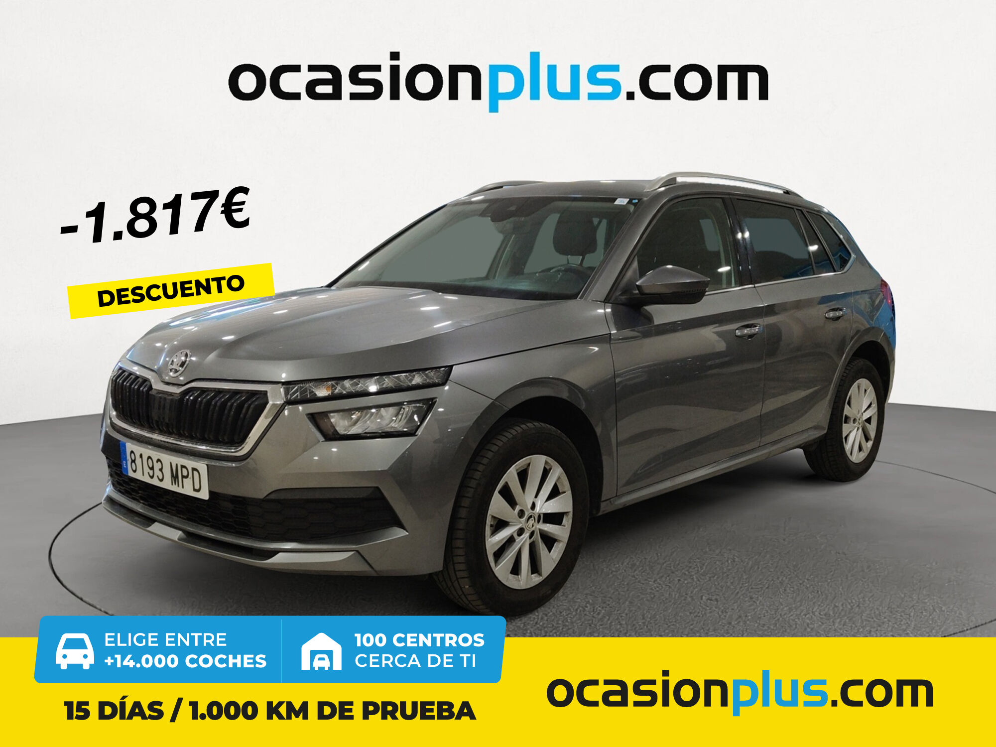 SKODA Kamiq (1.0 TSI Ambition 81 kW (110 CV)) en Madrid