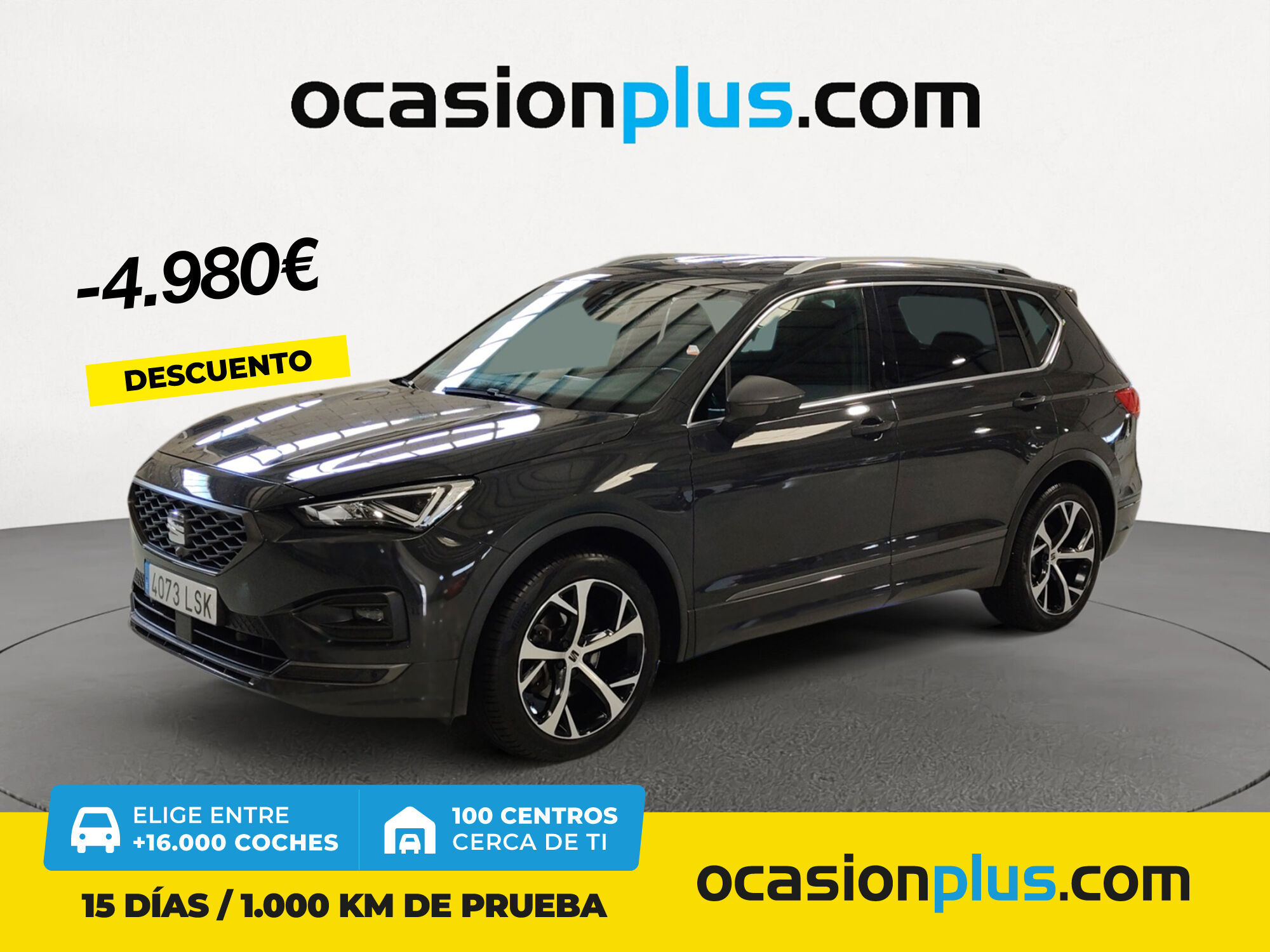 SEAT Tarraco (2.0 TDI S&S FR GO L DSG 110 kW (150 CV)) en Madrid