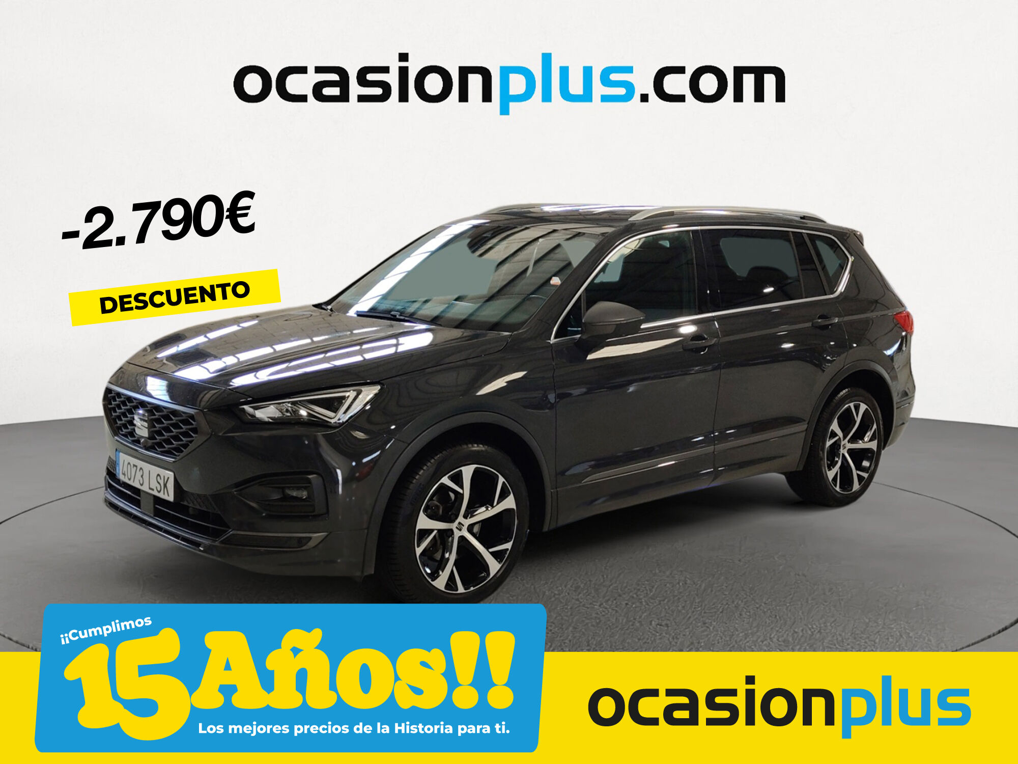 SEAT Tarraco (2.0 TDI S&S FR GO L DSG 110 kW (150 CV)) en Madrid