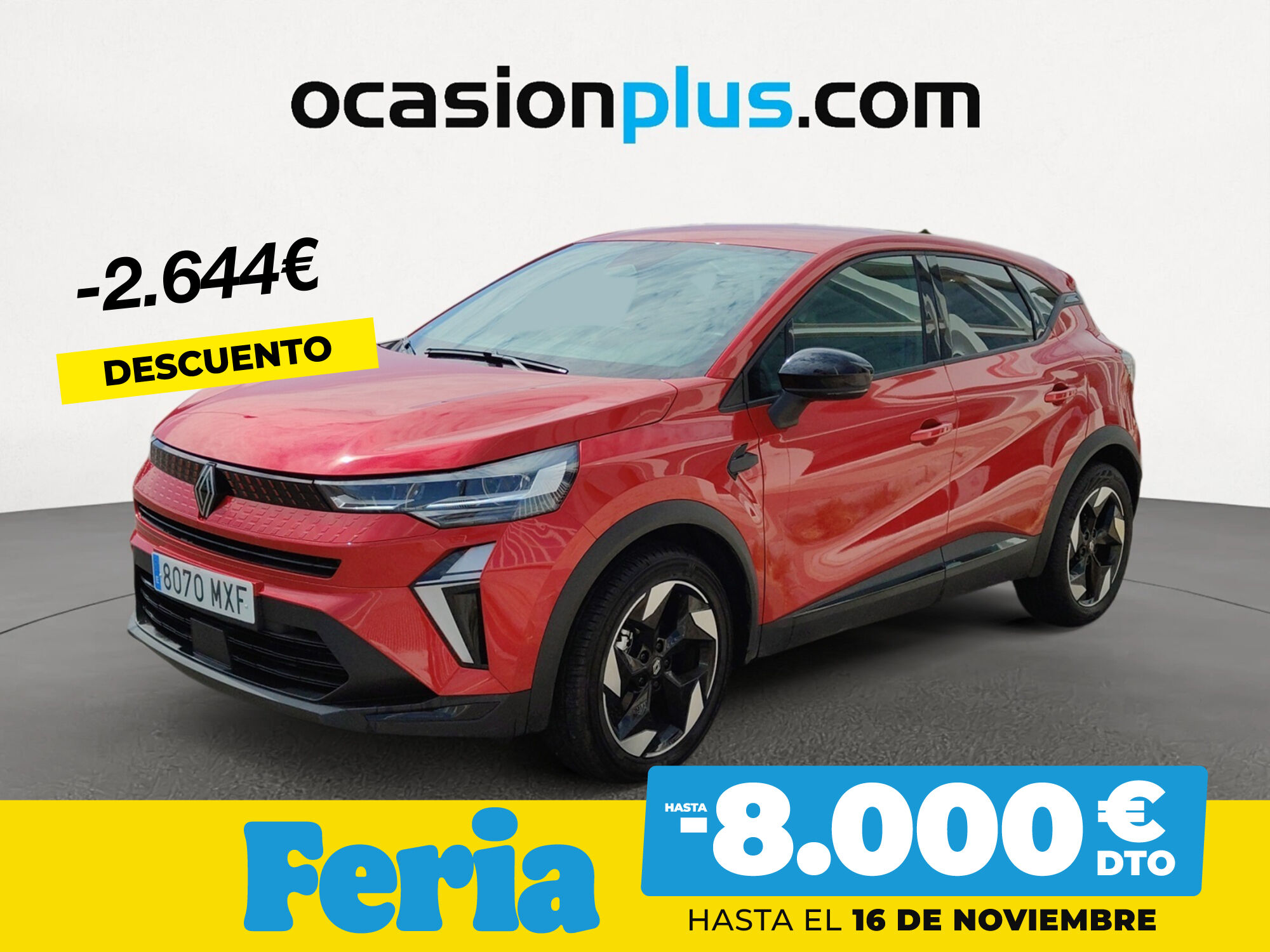 RENAULT Captur (Techno TCe 66 kW (90 CV)) en Madrid